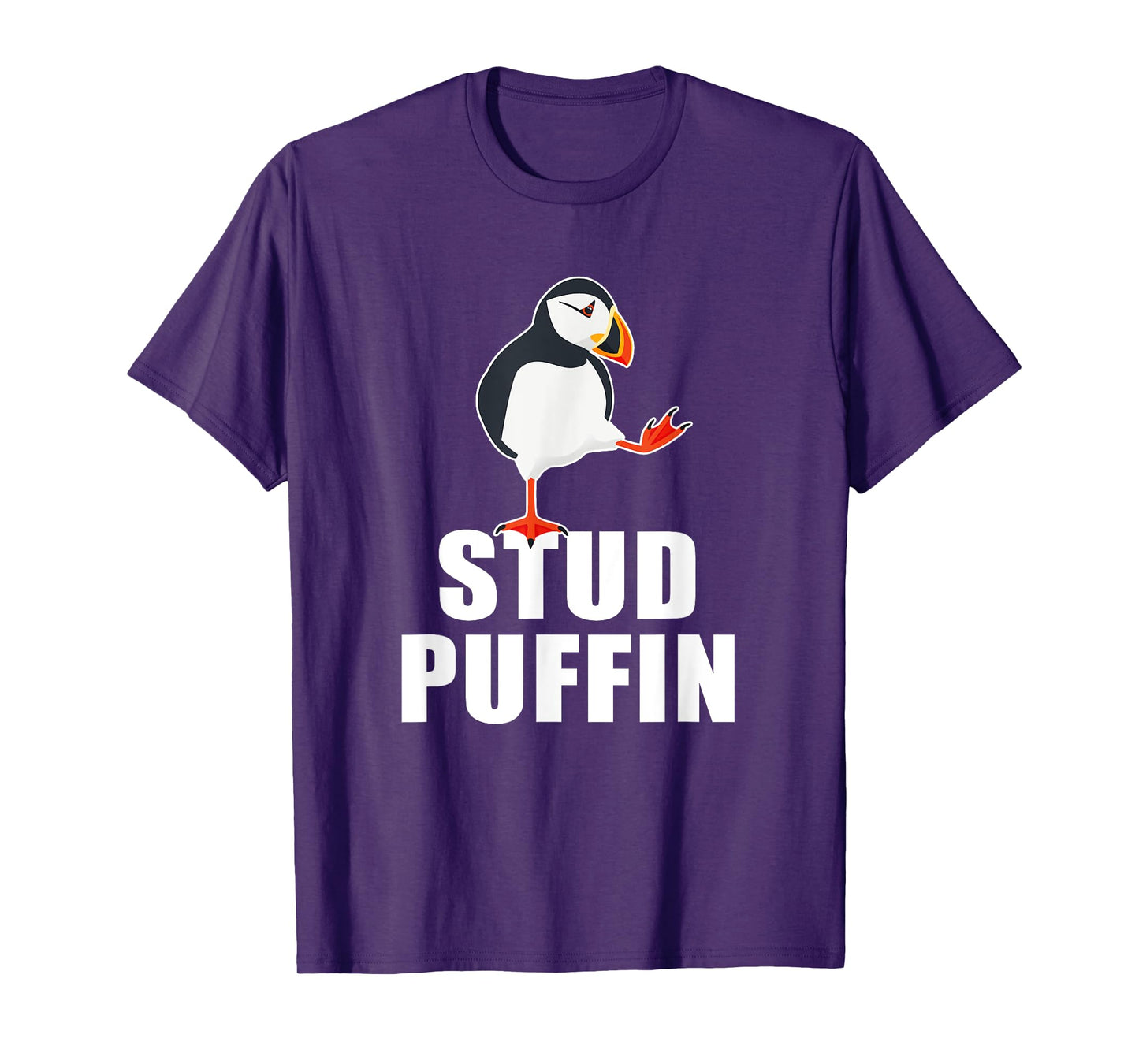 Stud Puffin Funny Seabird Puffins T-Shirt