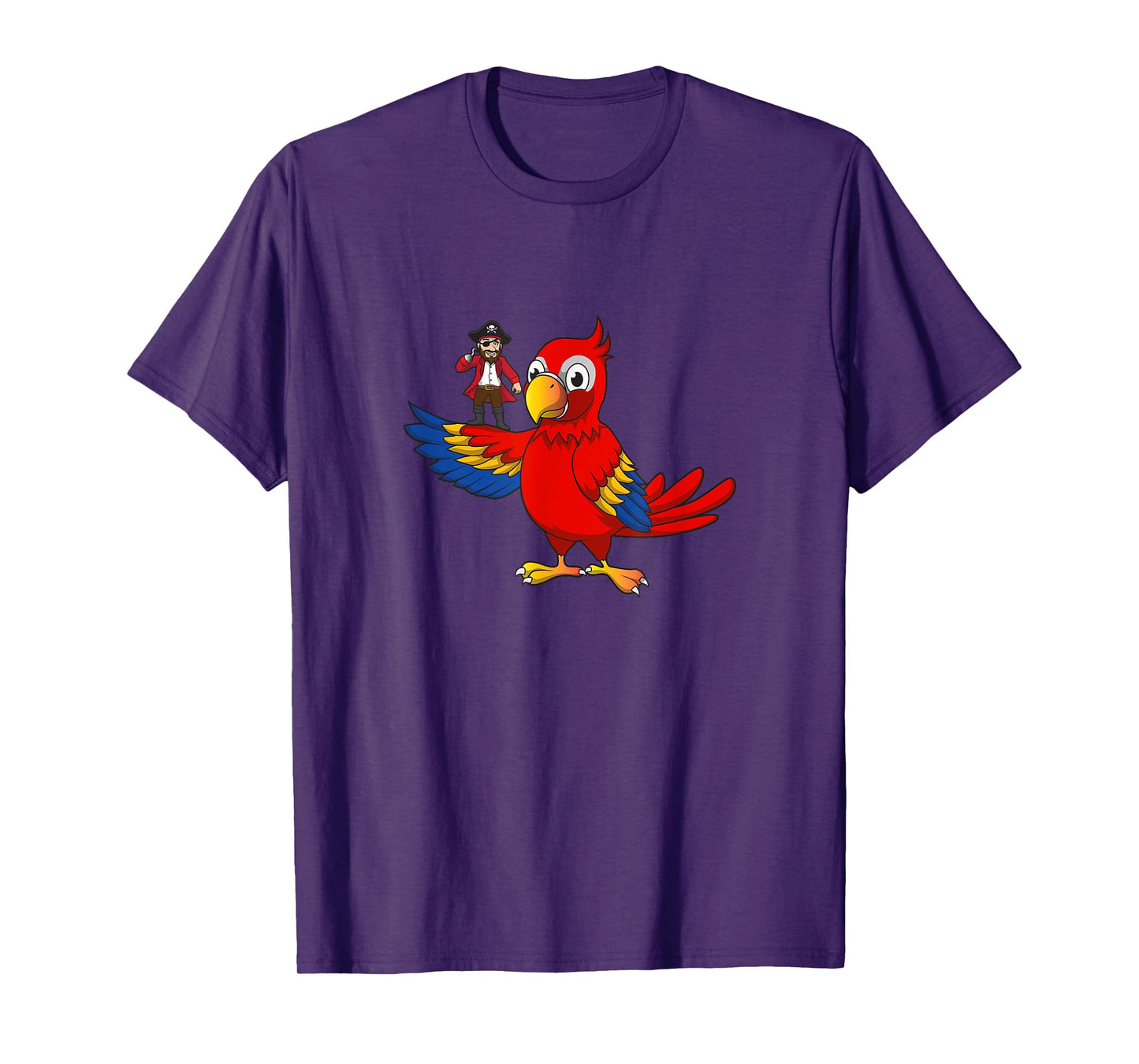Funny Pirate Parrot humor. T-Shirt