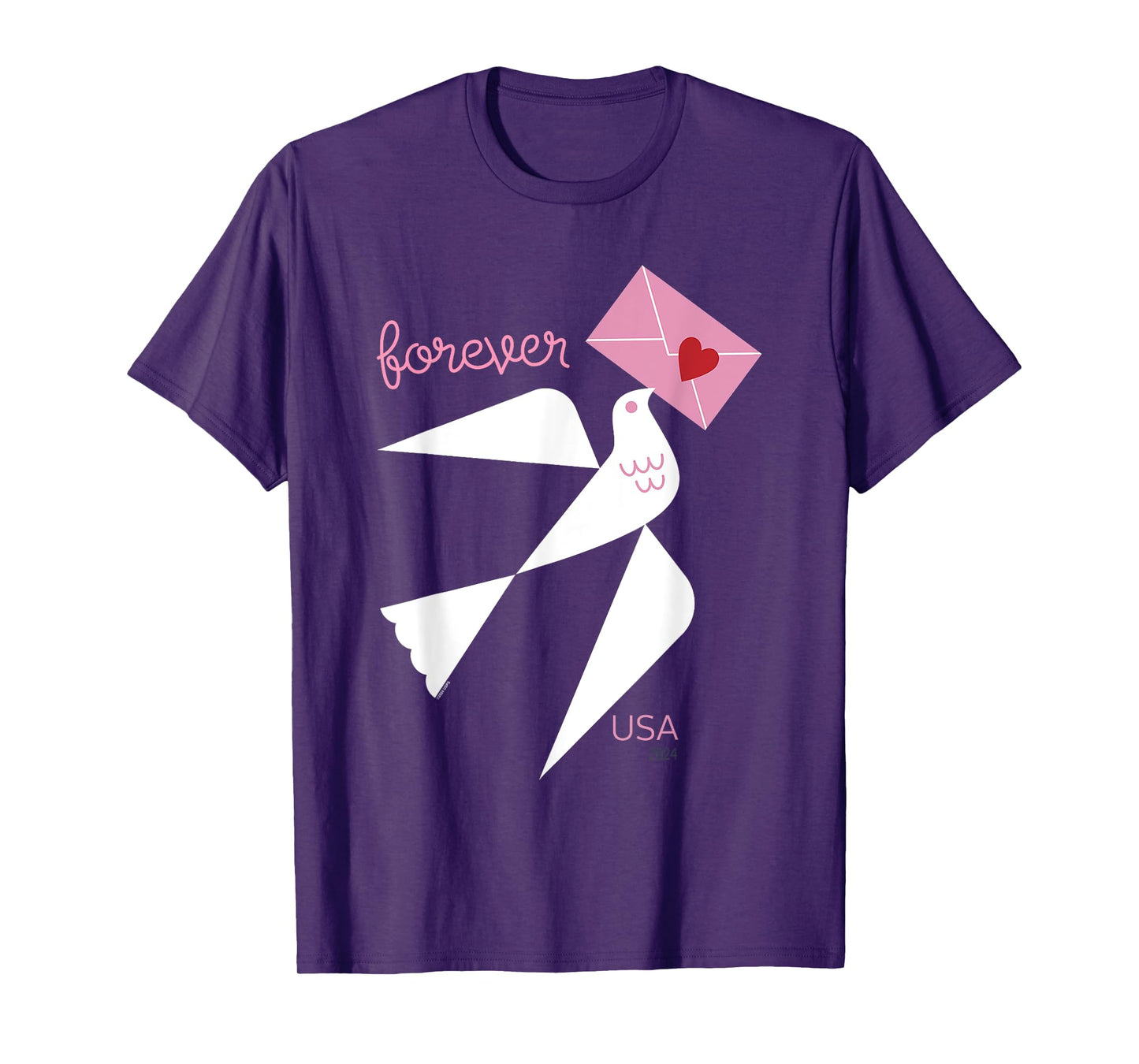 USPS Love Bird Valentine's Day T-Shirt