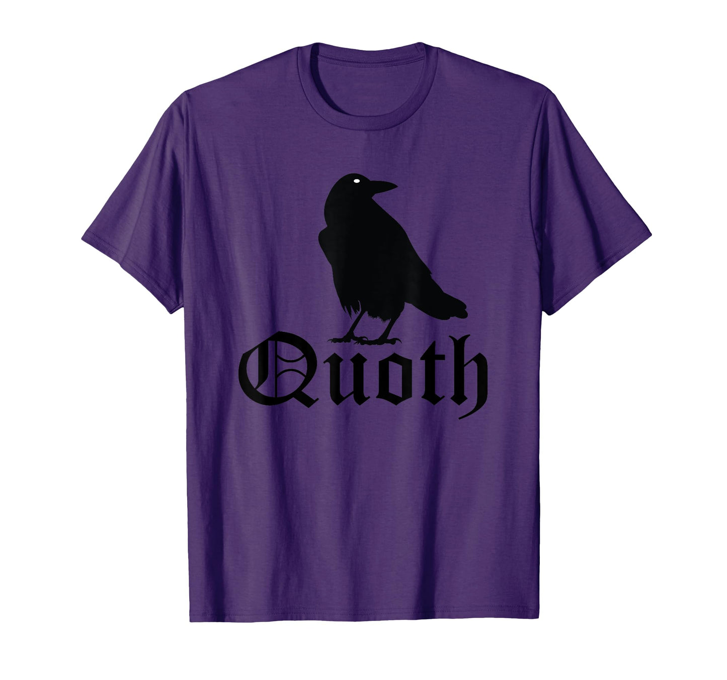 Edgar Allan Poe Quoth The Raven Nevermore T-Shirt