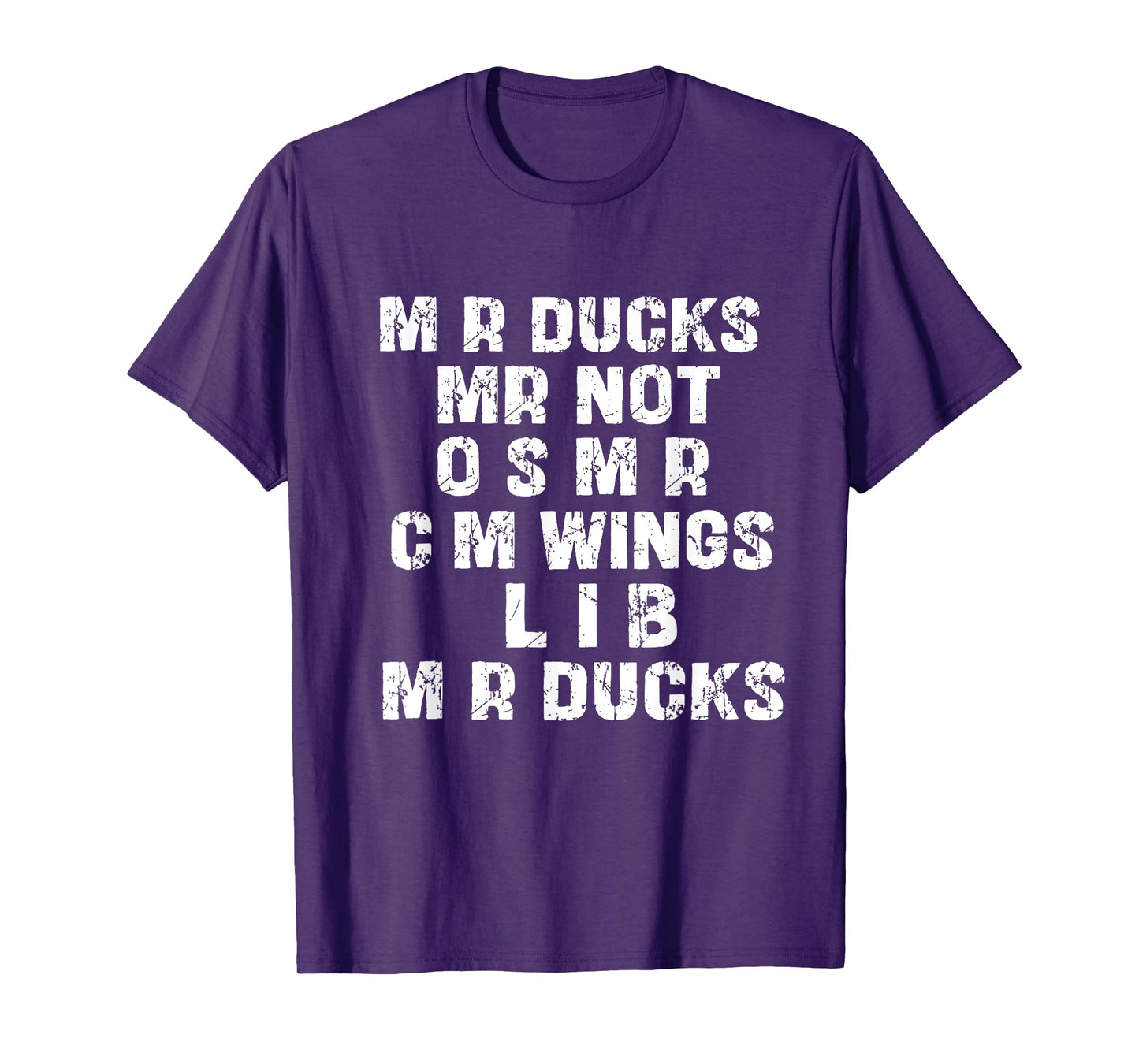 Funny Duck Lover Phrase M R Ducks Retro Waterfowl Humor T-Shirt