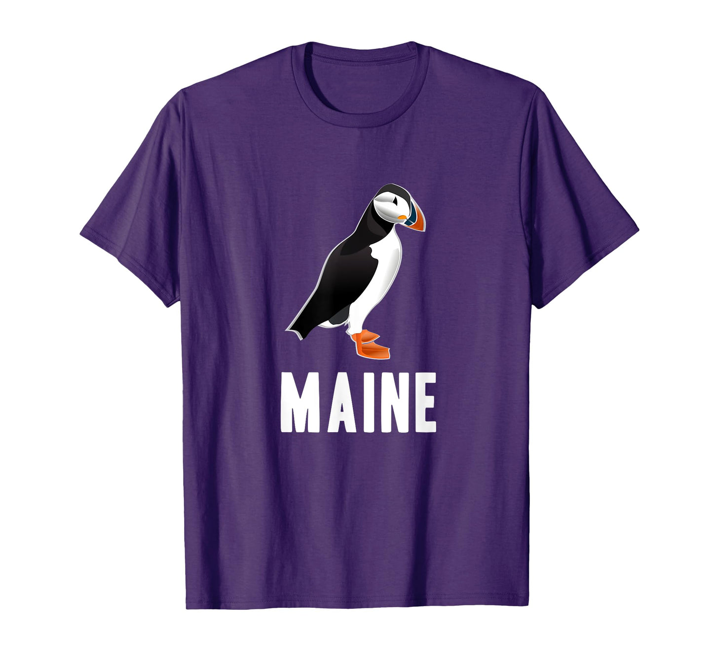 Puffin Bird Watching in Maine Souvenir Gift T-Shirt