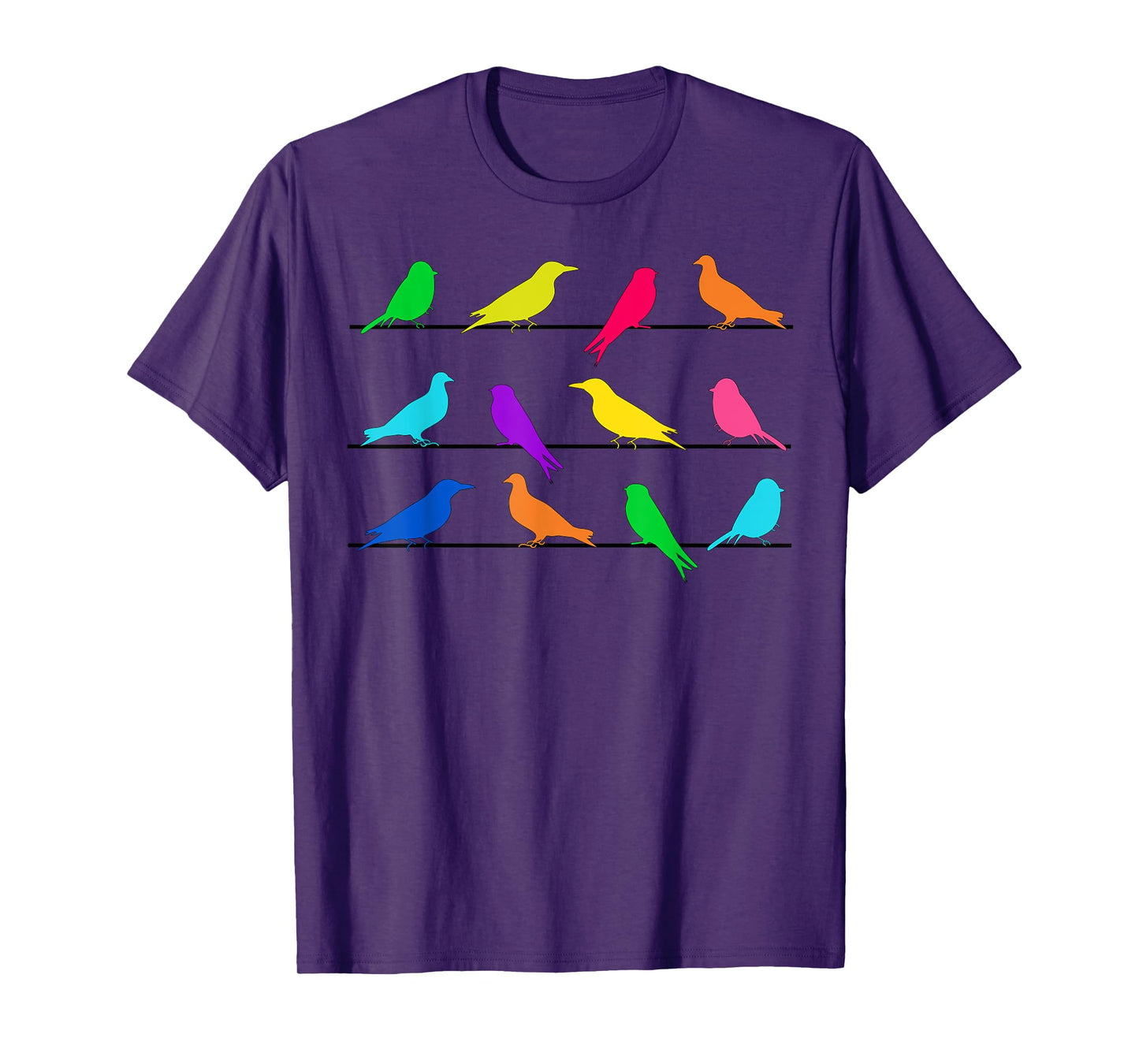 Birding Retro Classic Bird Watcher Watching Gift T-Shirt