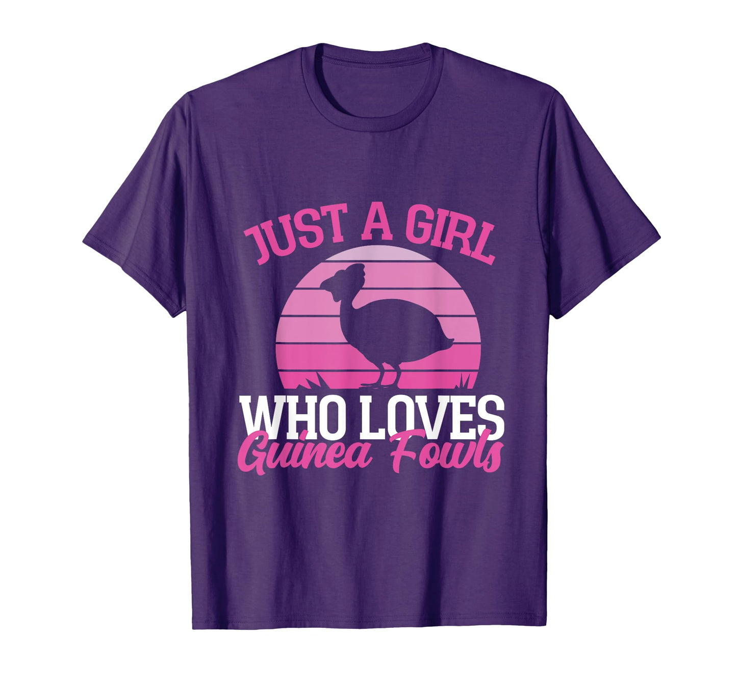 Just A Girl Who Loves Guinea Fowls T-Shirt