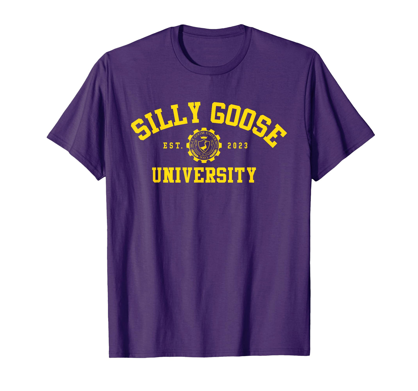 Silly Goose University Shirt For Men & Women Funny and Cute T-Shirt