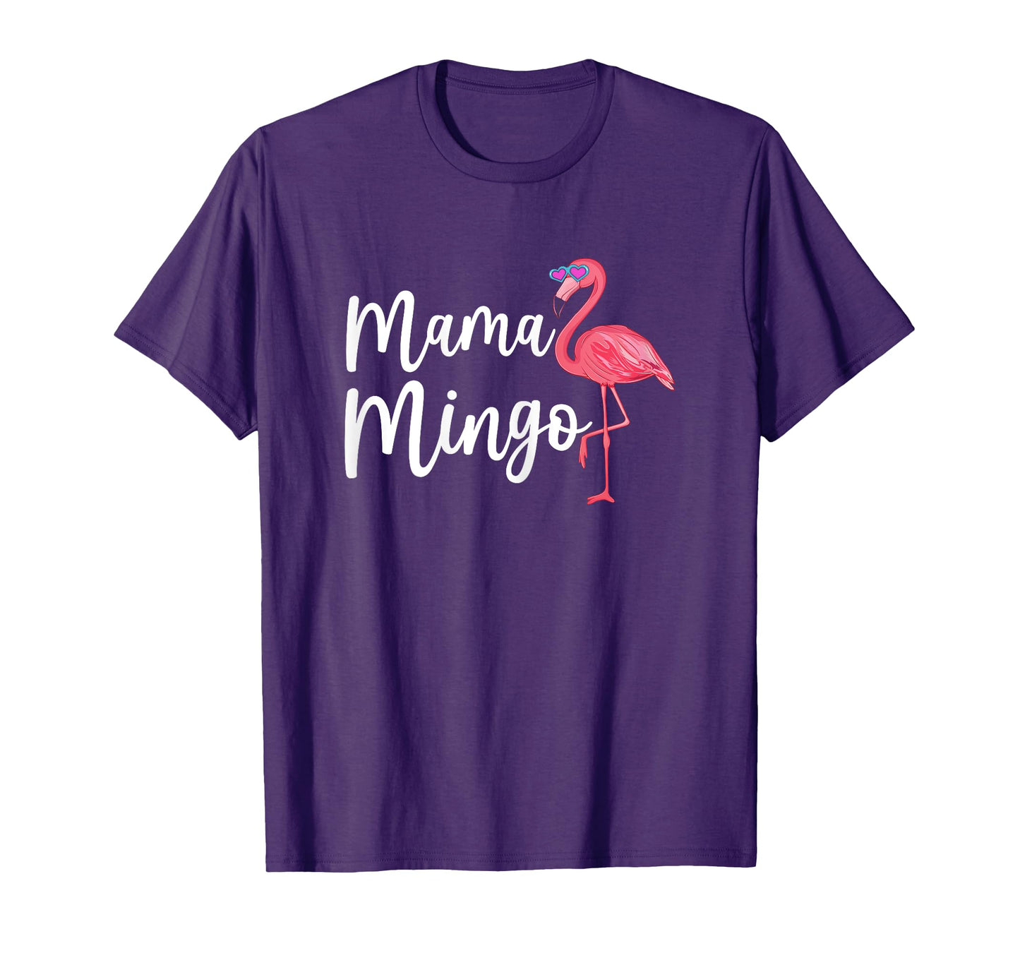 Mama Mingo Funny Flamingo Mom Cute Bird Mommy Mother's Day T-Shirt