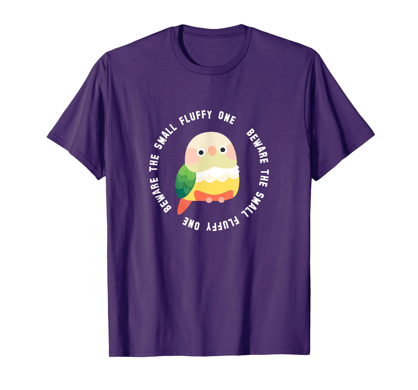 Beware the Green Cheek Conure (Cinnamon/Pineapple) T-Shirt