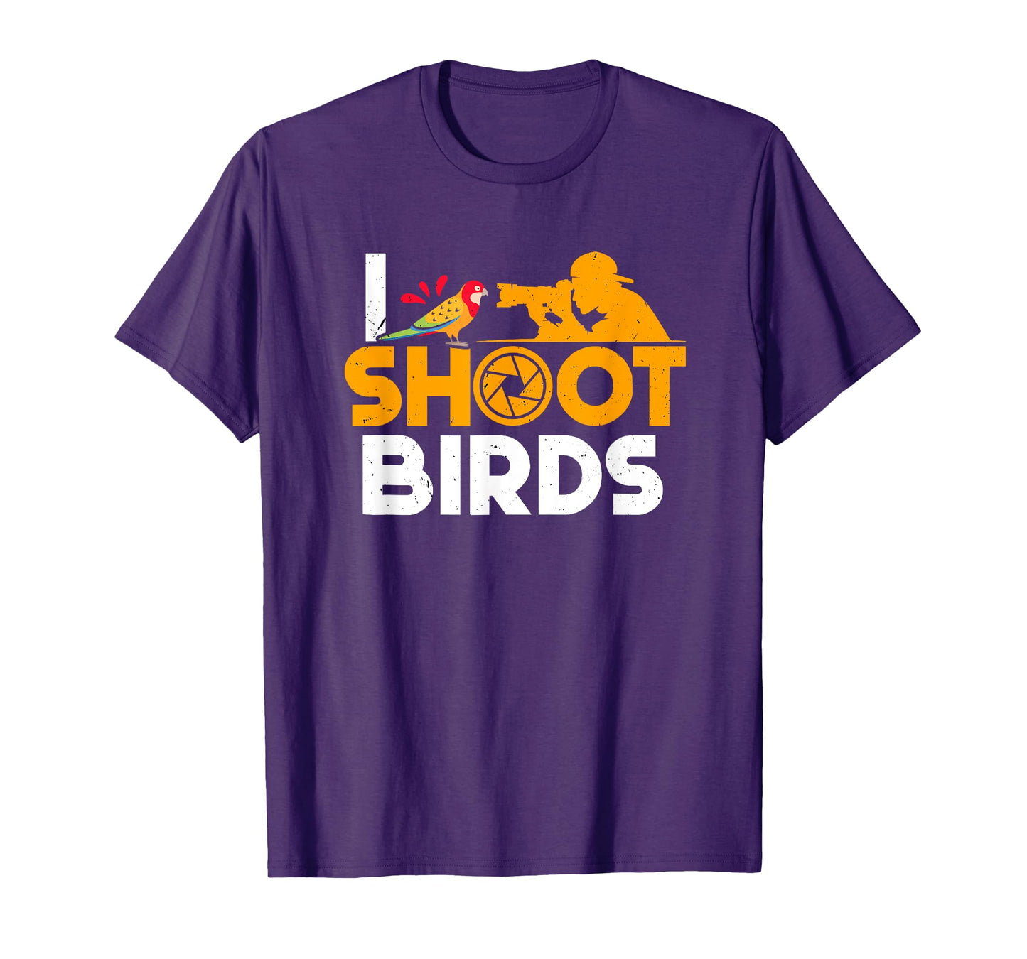 Bird Photographer Shoot Birds Birdwatching Photography T-Shirt