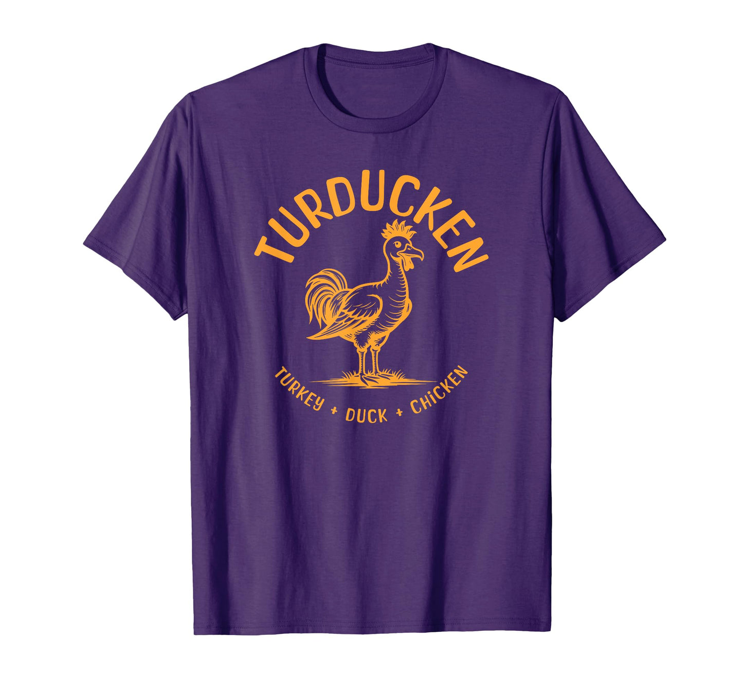 Funny Turducken Thanksgiving Feast Christmas Dinner Meal T-Shirt
