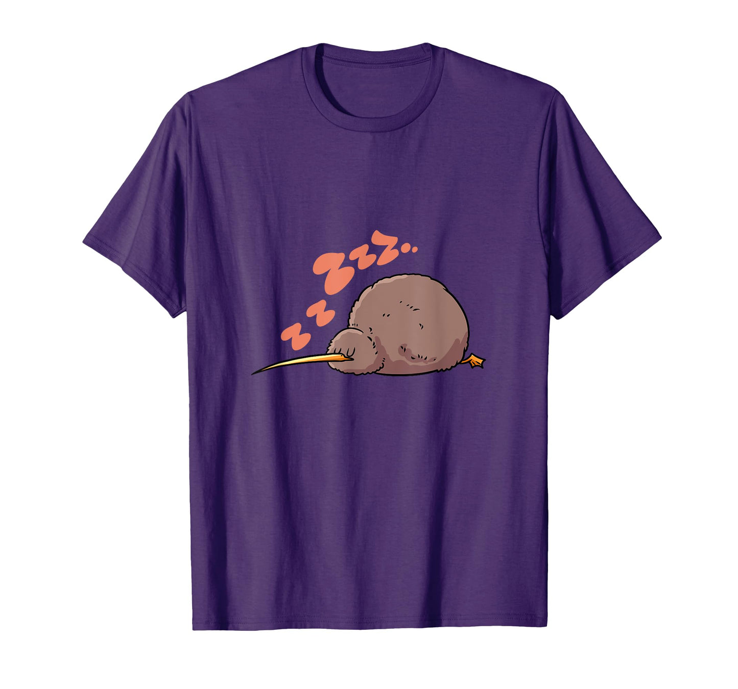 Kiwi Bird Sleeping Shirt Tired Pajama Graphic T-Shirt