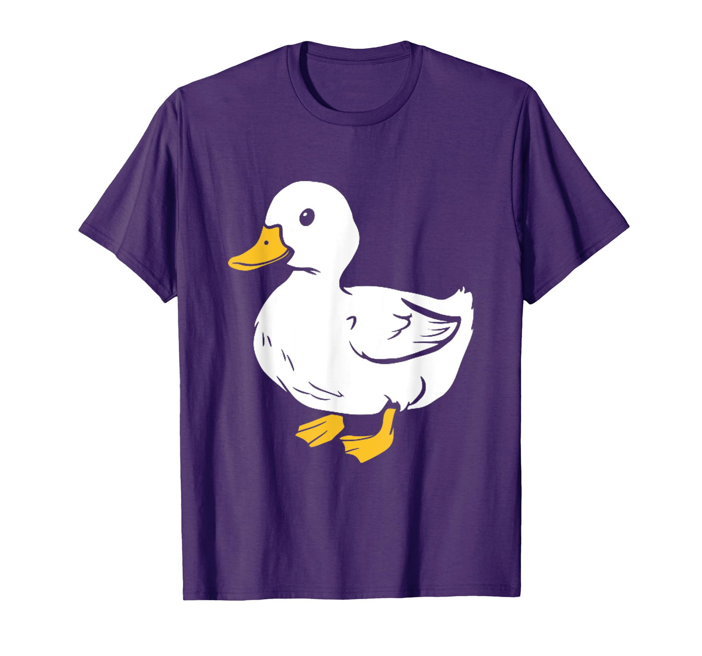 American White Pekin Duck Cute cartoon Duck Funny Duckling T-Shirt