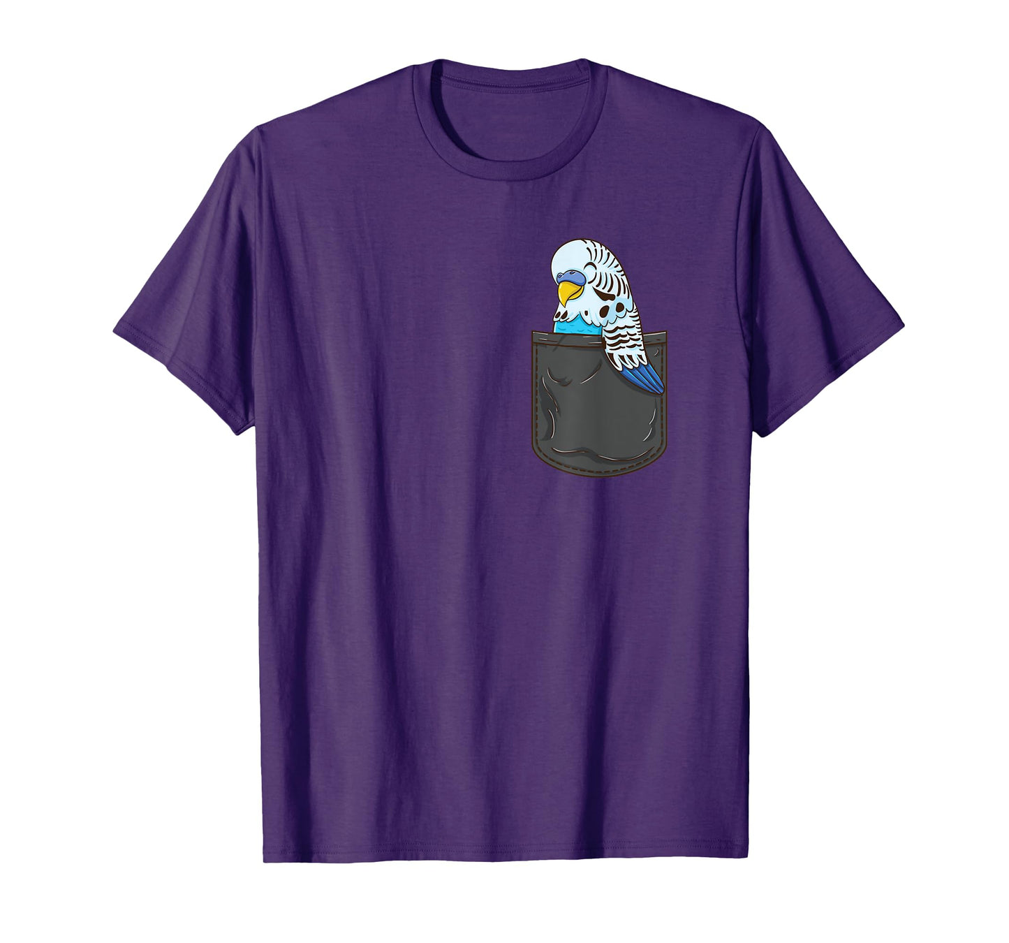 Budgie In Pocket Parakeet T-Shirt
