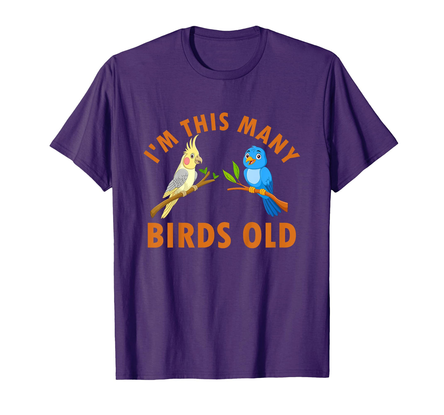 2 Year Old Birds Old 2nd Birthday Kids T-Shirt
