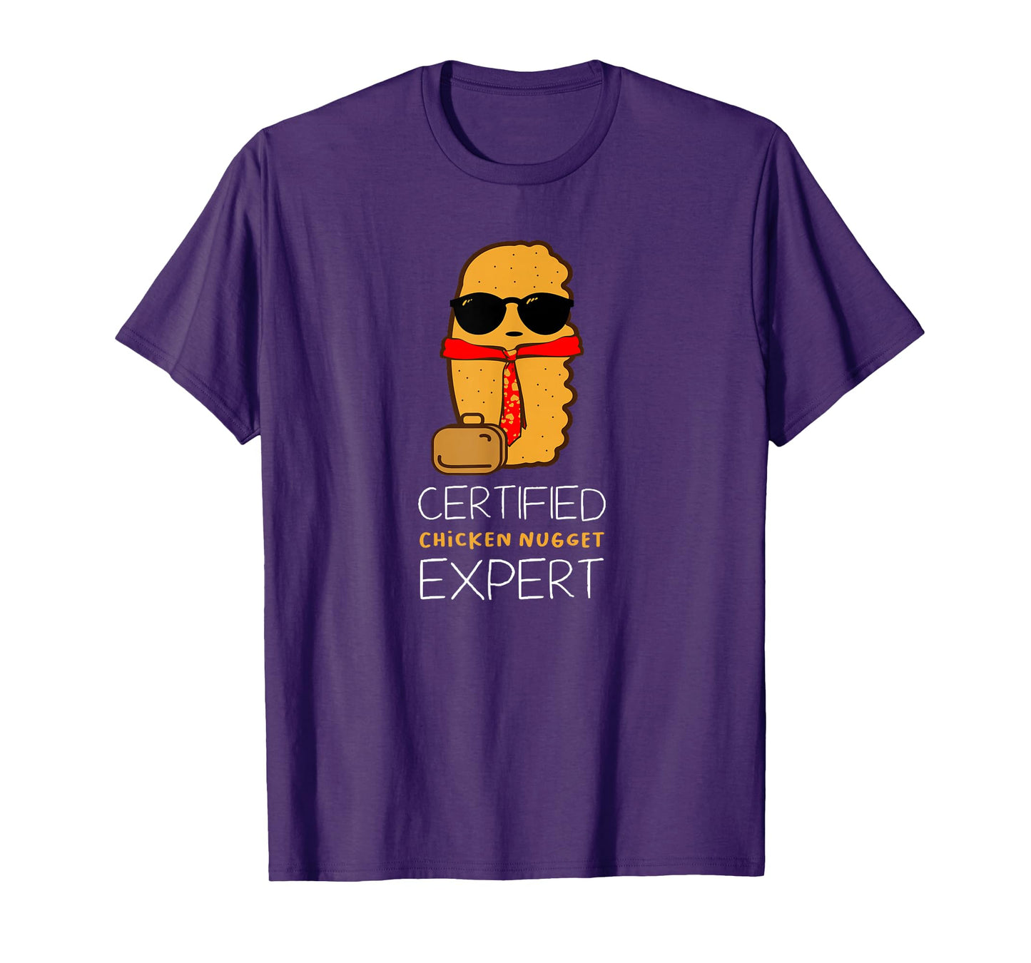 Certified Chicken Nugget for a Fast Food Chicken Nugget T-Shirt