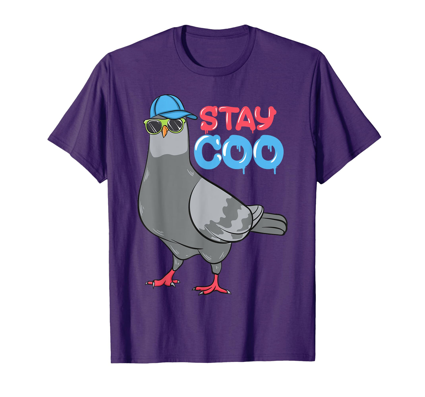 Bird Birding Pigeons Birds Cool Kids Funny Pigeon Stay Coo T-Shirt