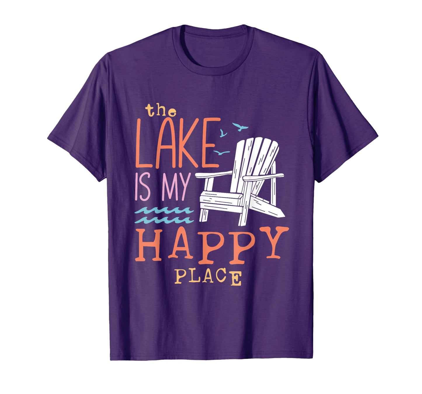The Lake Is My Happy Place T-Shirt
