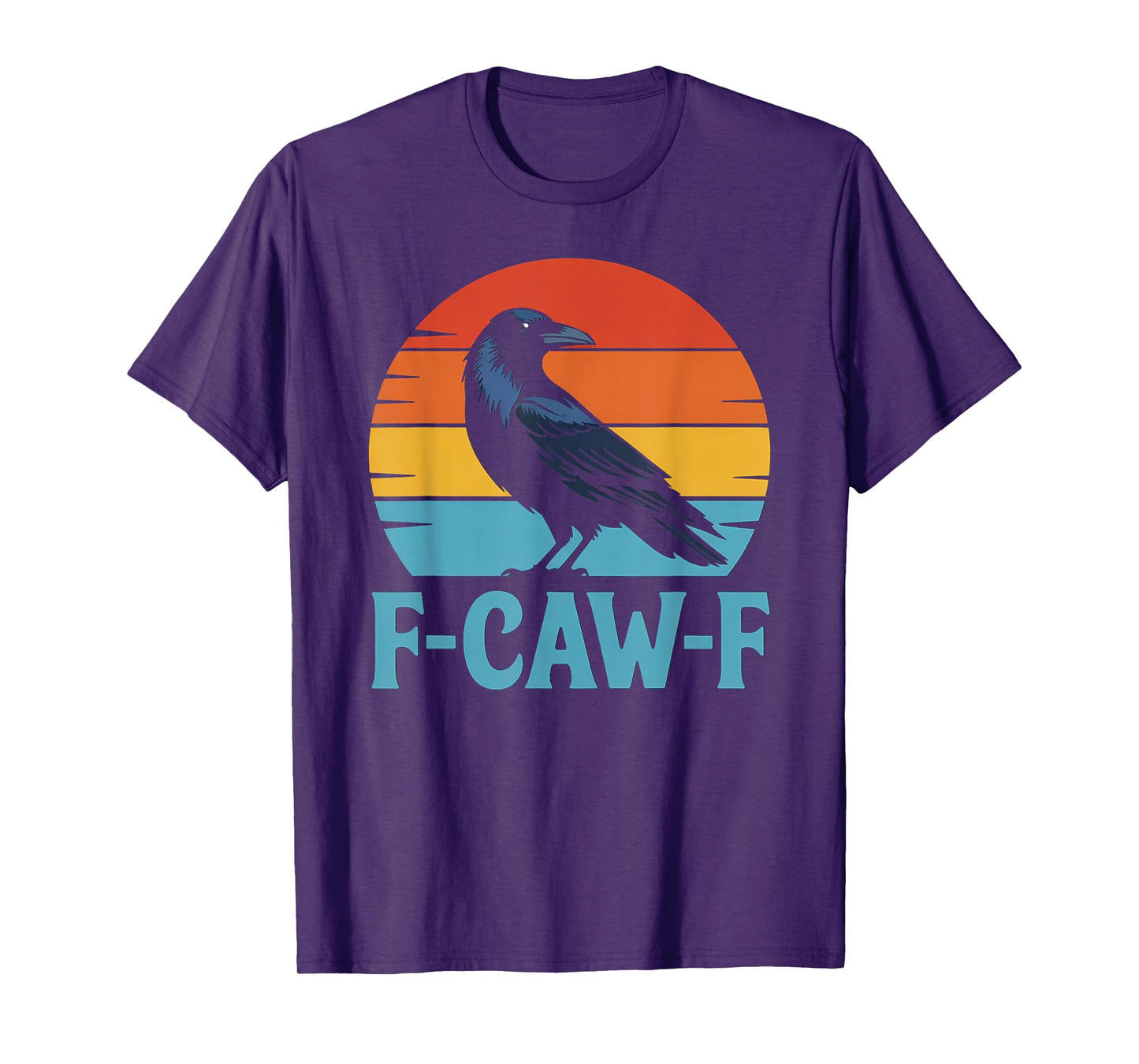 Retro Black Bird Crow Funny Crow Lover T-Shirt