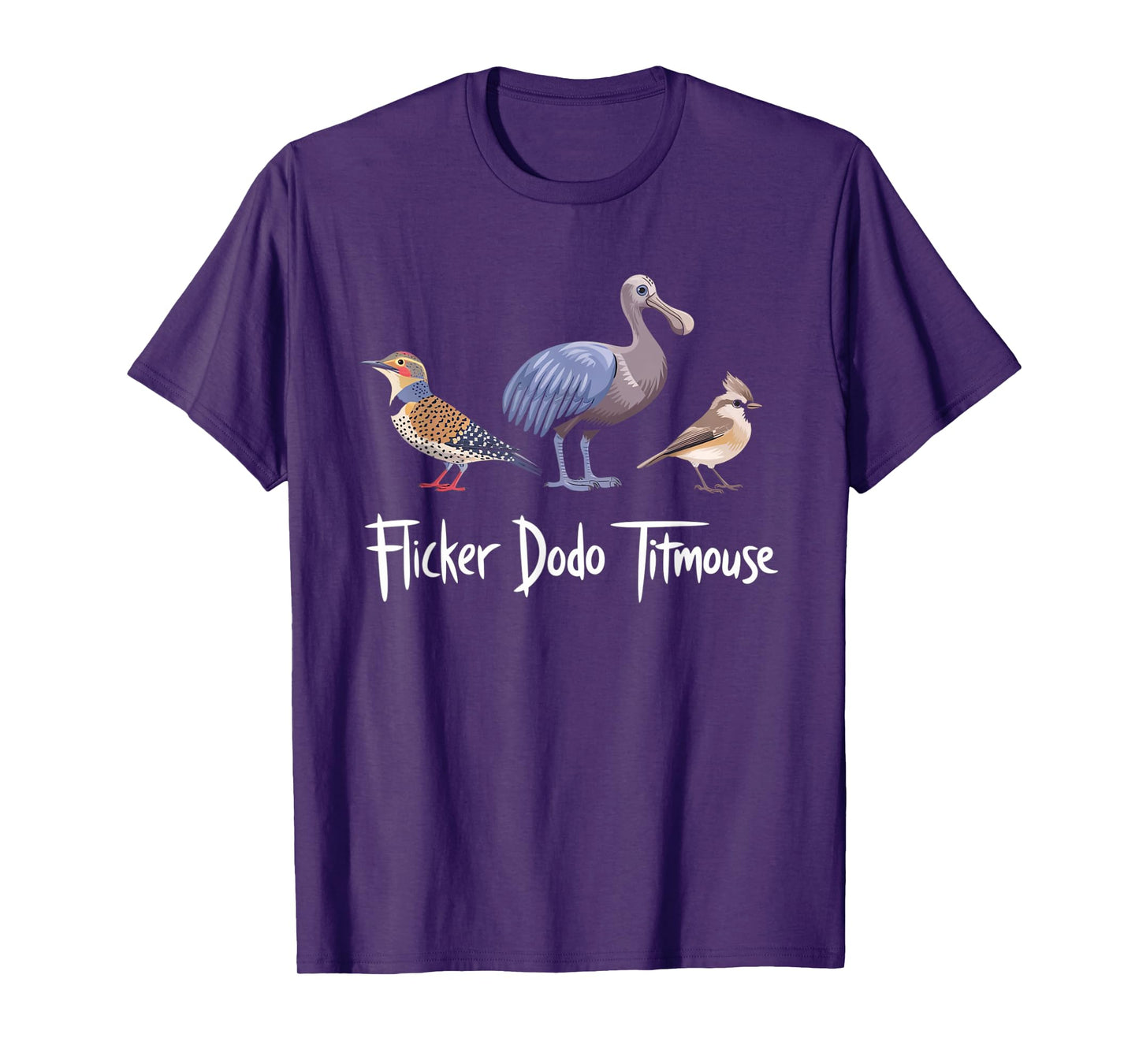 Flicker Dodo Titmouse Funny T-Shirt