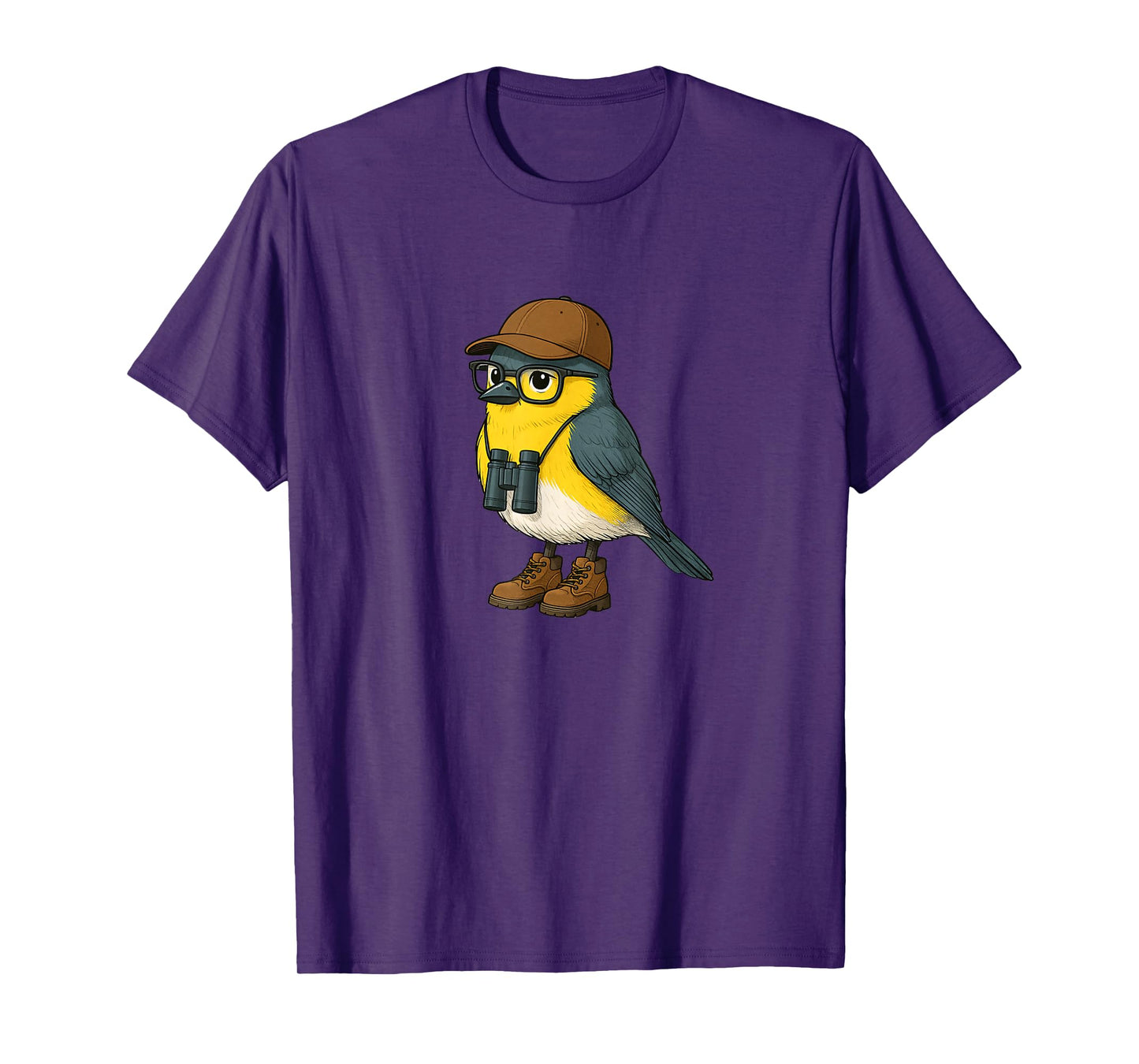 Bird Nerd Funny Bird Watching Birding Fathers day T-Shirt