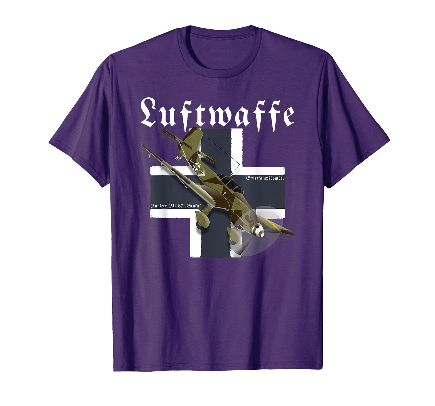 German Warbird I Junkers Ju 87 Stuka I WW2 Airplanes T-Shirt