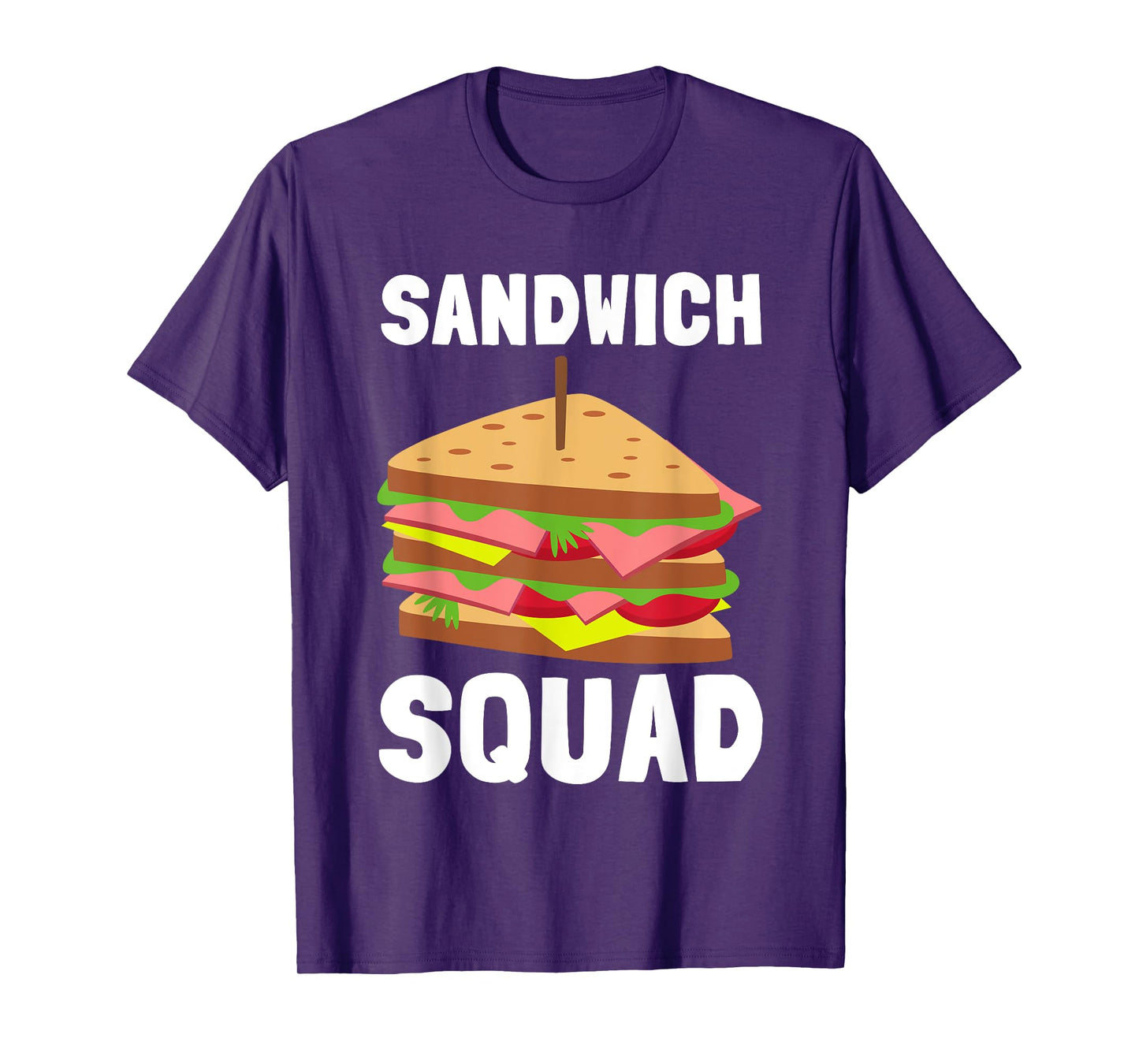 Hoagie Sub Artist And Sandwich Maker - Sandwich Squad T-Shirt