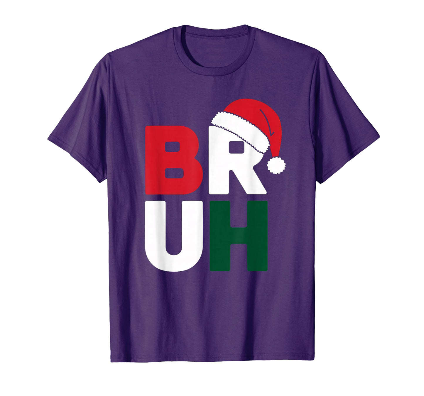 Funny Bruh Merry Christmas Pajama Family Men Meme Xmas Boy T-Shirt