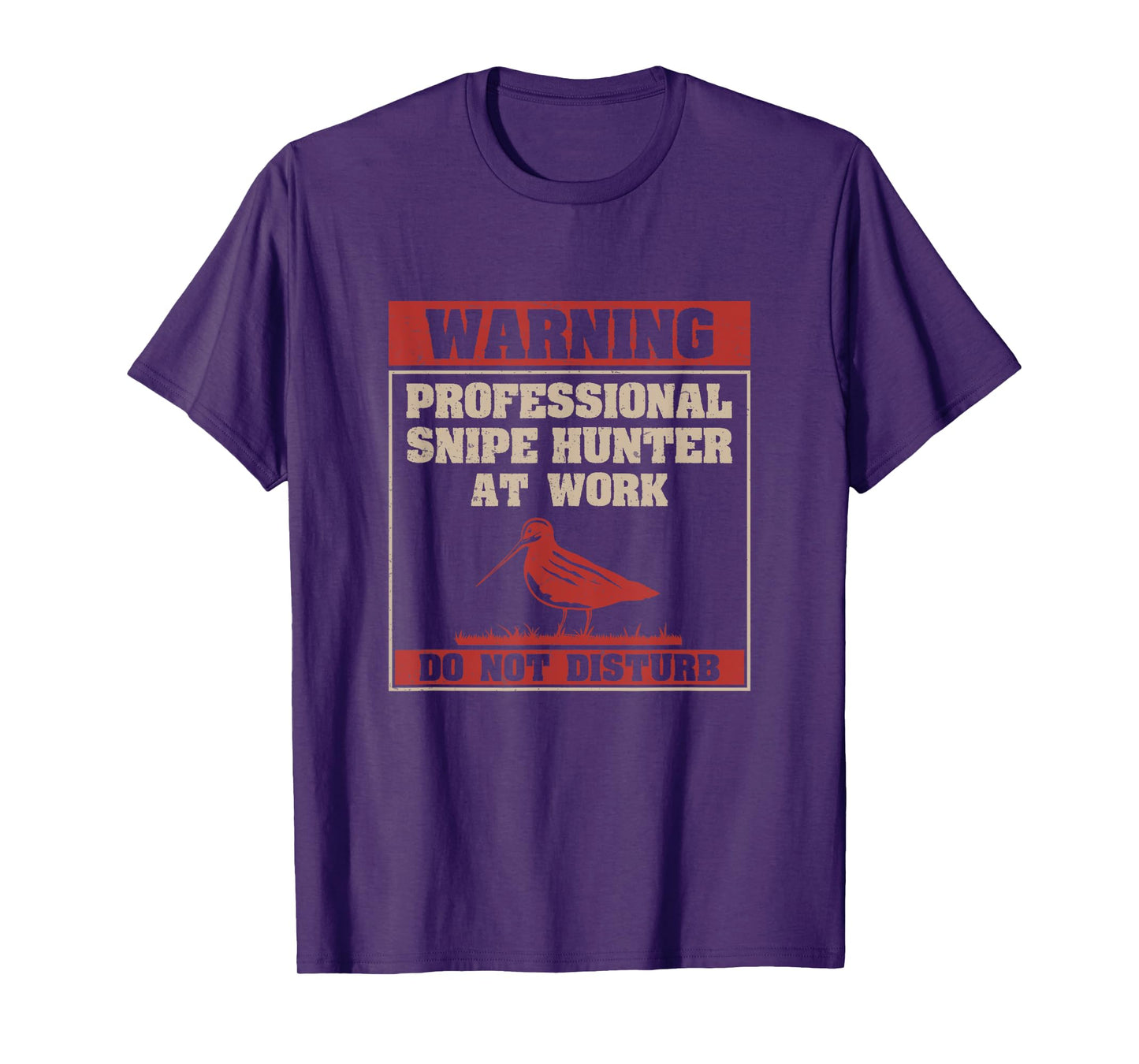 Funny Professional Snipe Hunter At Work Snipe Hunting Season T-Shirt
