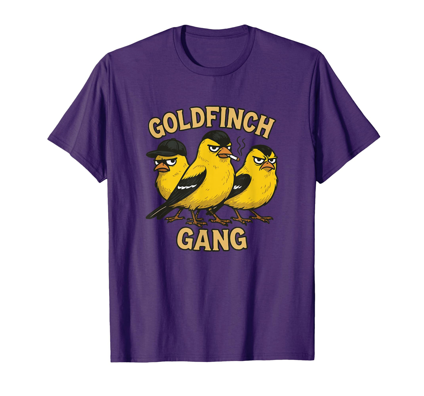 Goldfinch Gang Funny Bird T-Shirt