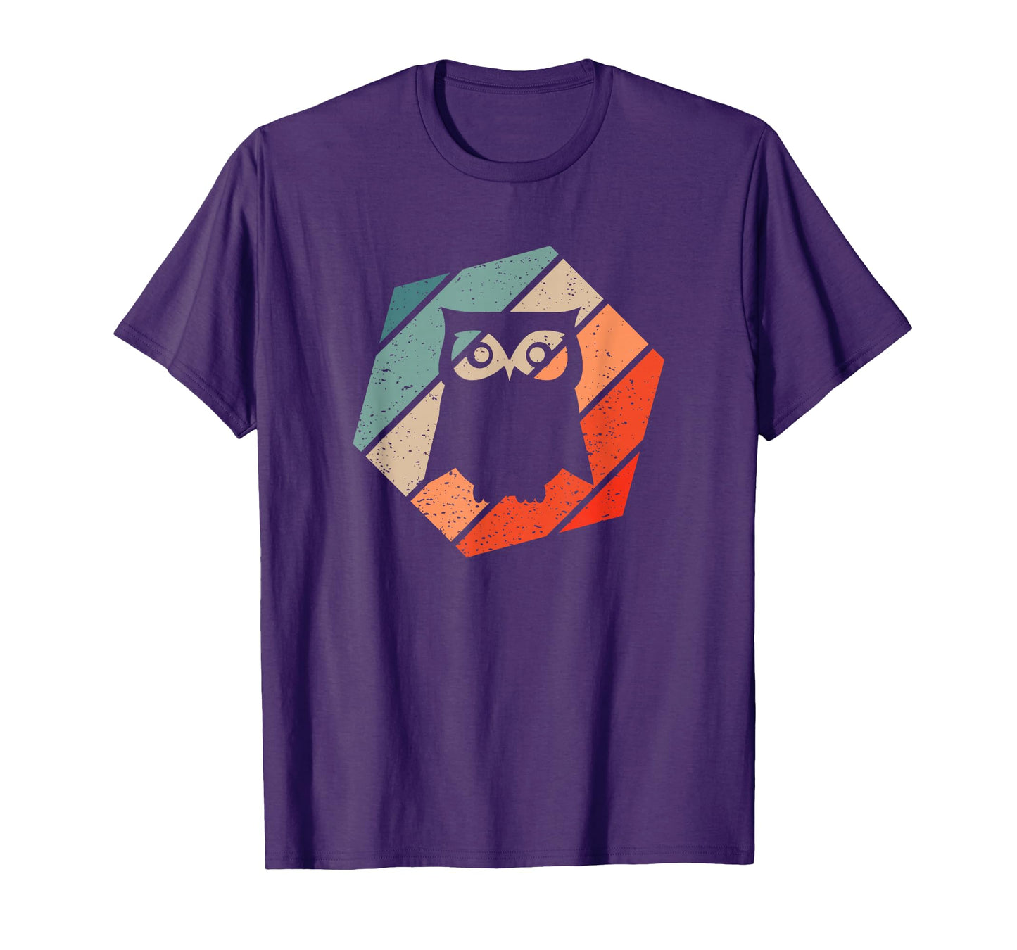 Owl Retro Style Vintage T-Shirt