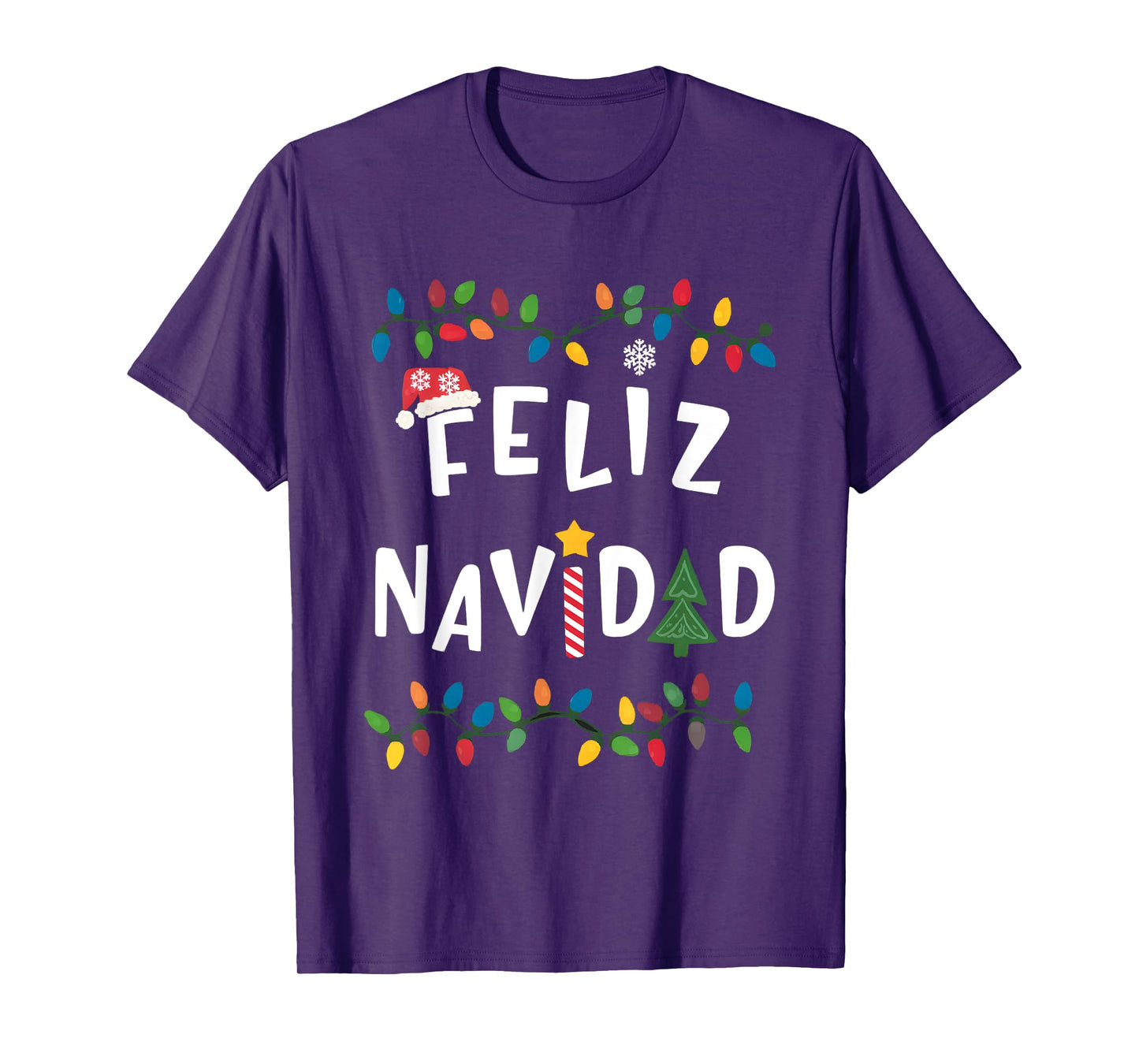 Feliz Navidad Shirt Funny Mexican Christmas in Spanish Xmas T-Shirt