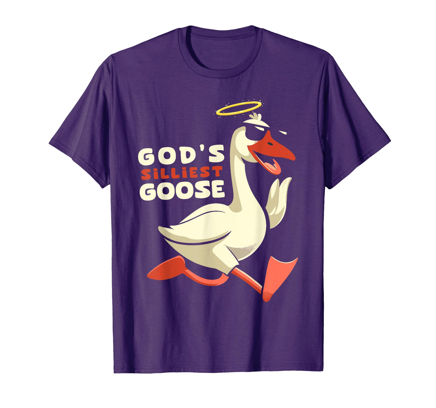 Gods Silliest Goose Costume Funny Meme Gifts Silly Goose T-Shirt