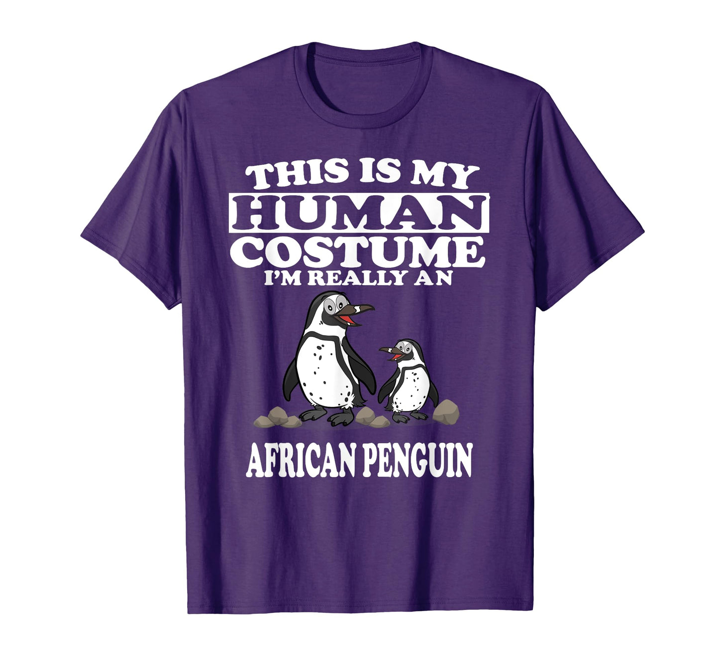 This Is My Human Costume I'm Really An African Penguins T-Shirt