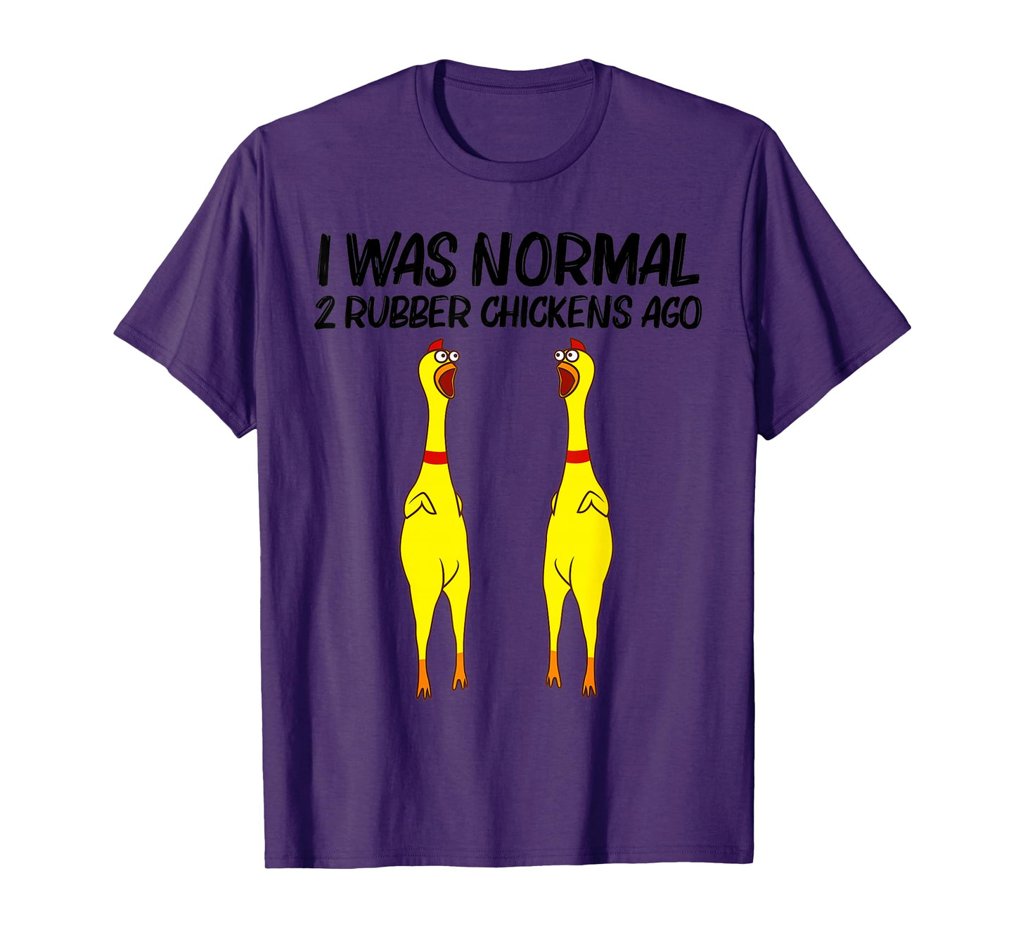 Cute Rubber Chicken Funny Rubber Chicken Gift Men Women T-Shirt
