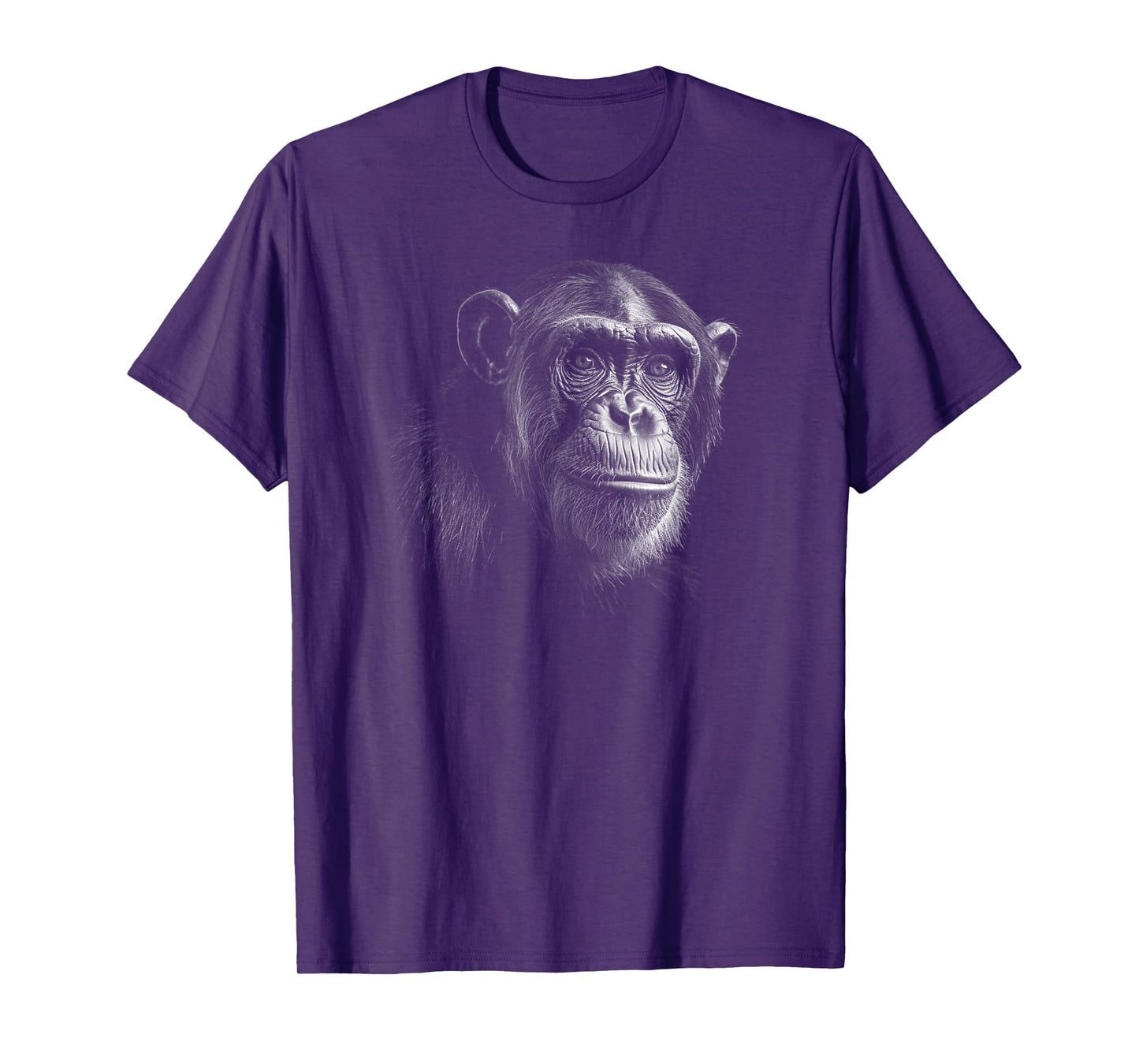 Cute Chimpanzee Monkey Primate Portrait Chimp T-Shirt