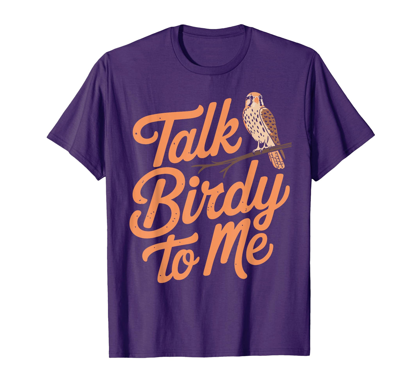 Kestrel Gifts & Birding Apparel Unisex Funny Ornithologist Kestrel Birding T-Shirt, Black, Small, Short Sleeve