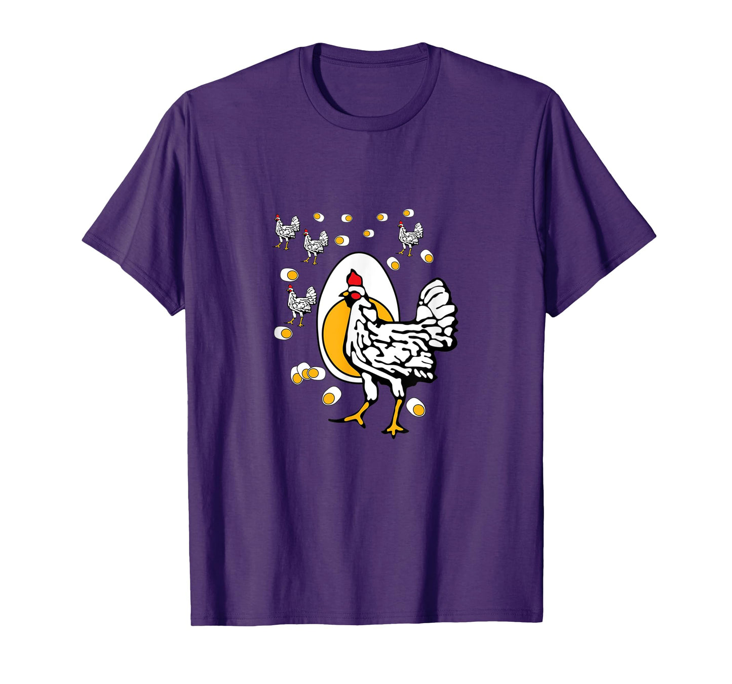 Roseanne Chicken Women's Classic Fit Black Solid T-Shirt