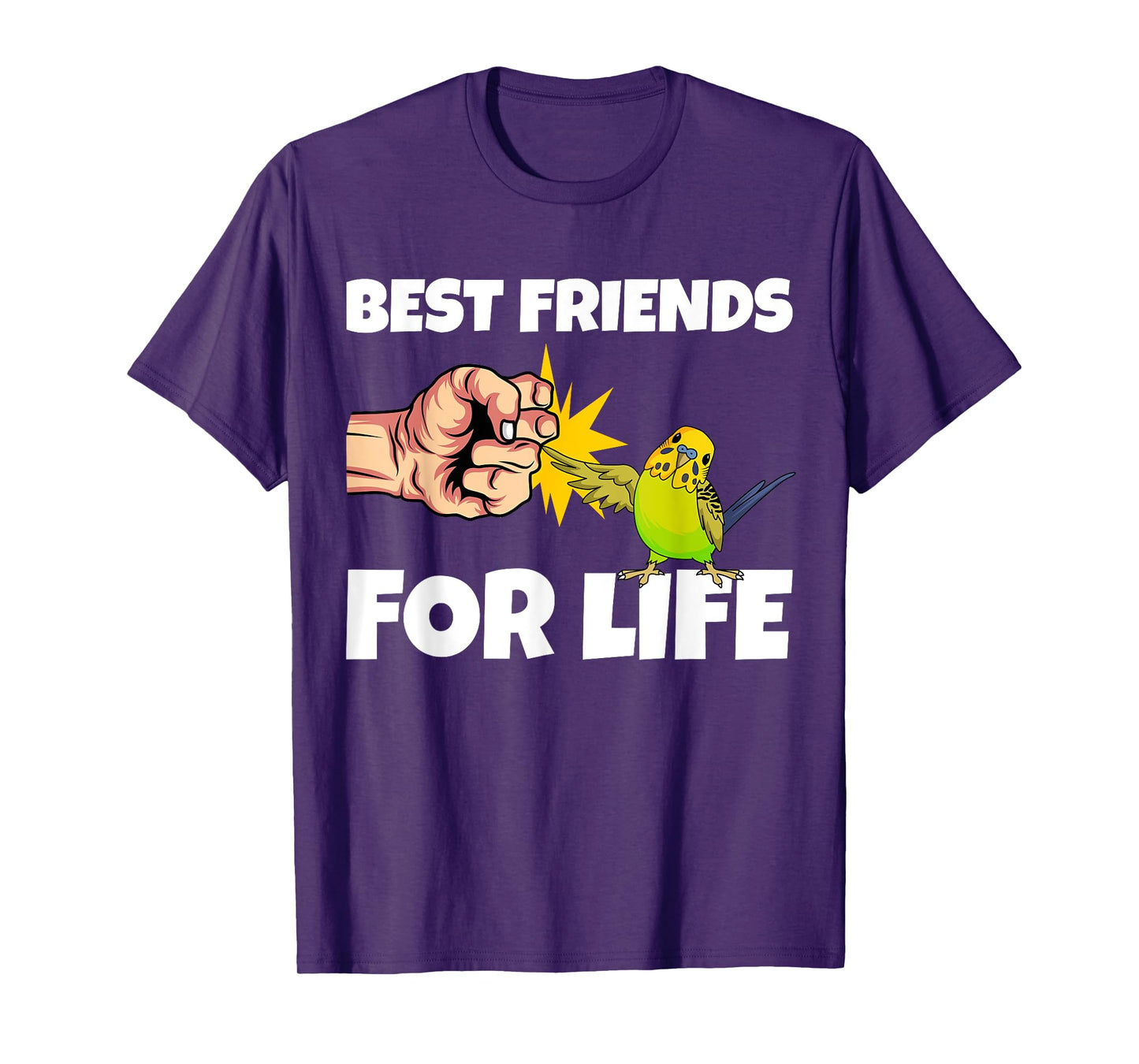 Budgie Best Friends for Life Parakeet Budgerigar Gift T-Shirt