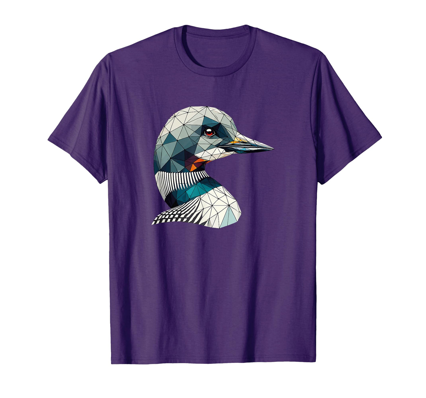 Geometric Art Common Loon T-Shirt
