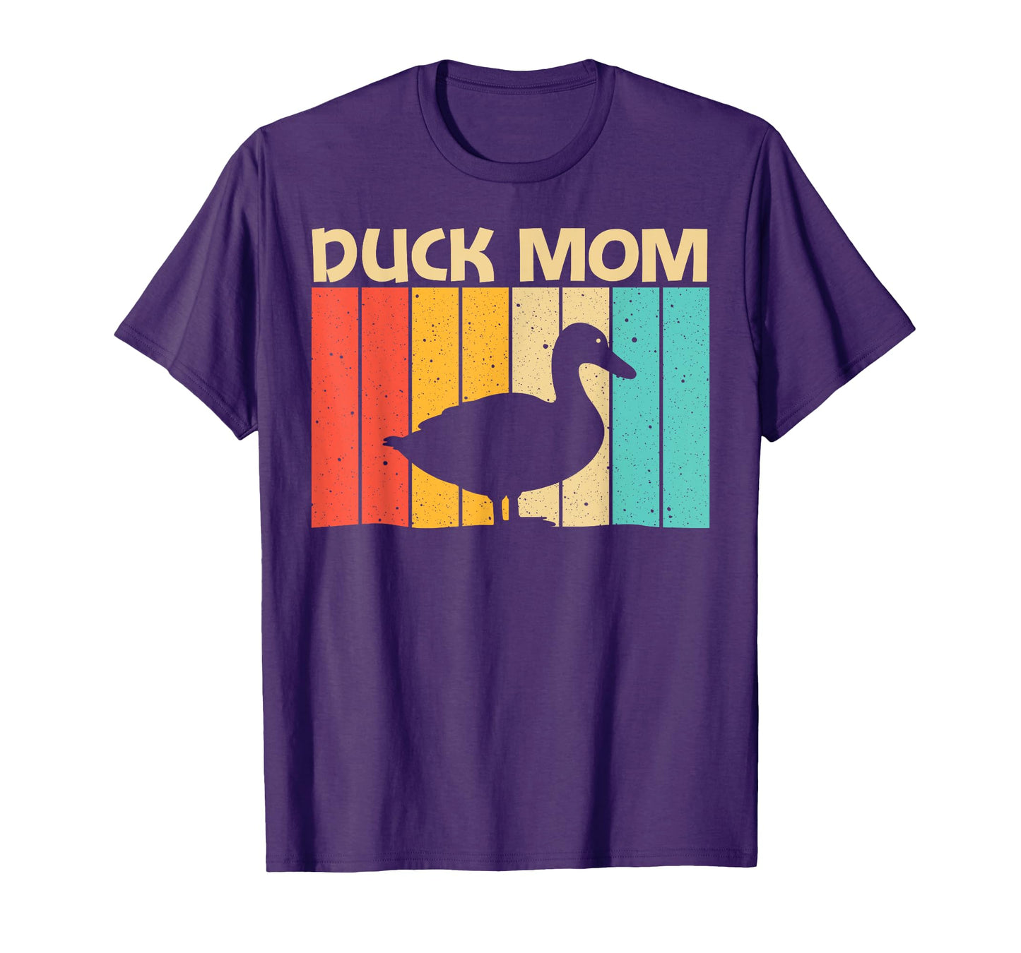 Funny Duck Design For Mom Mother Duck Farmer Hunting Lovers T-Shirt, Black