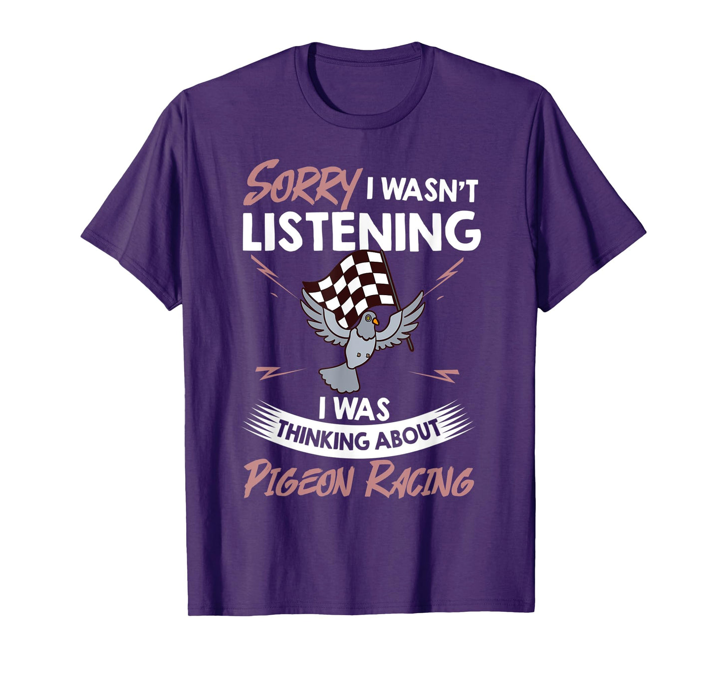 Pigeon Racing Trainer Bird Keeping Fancier Clock T-Shirt