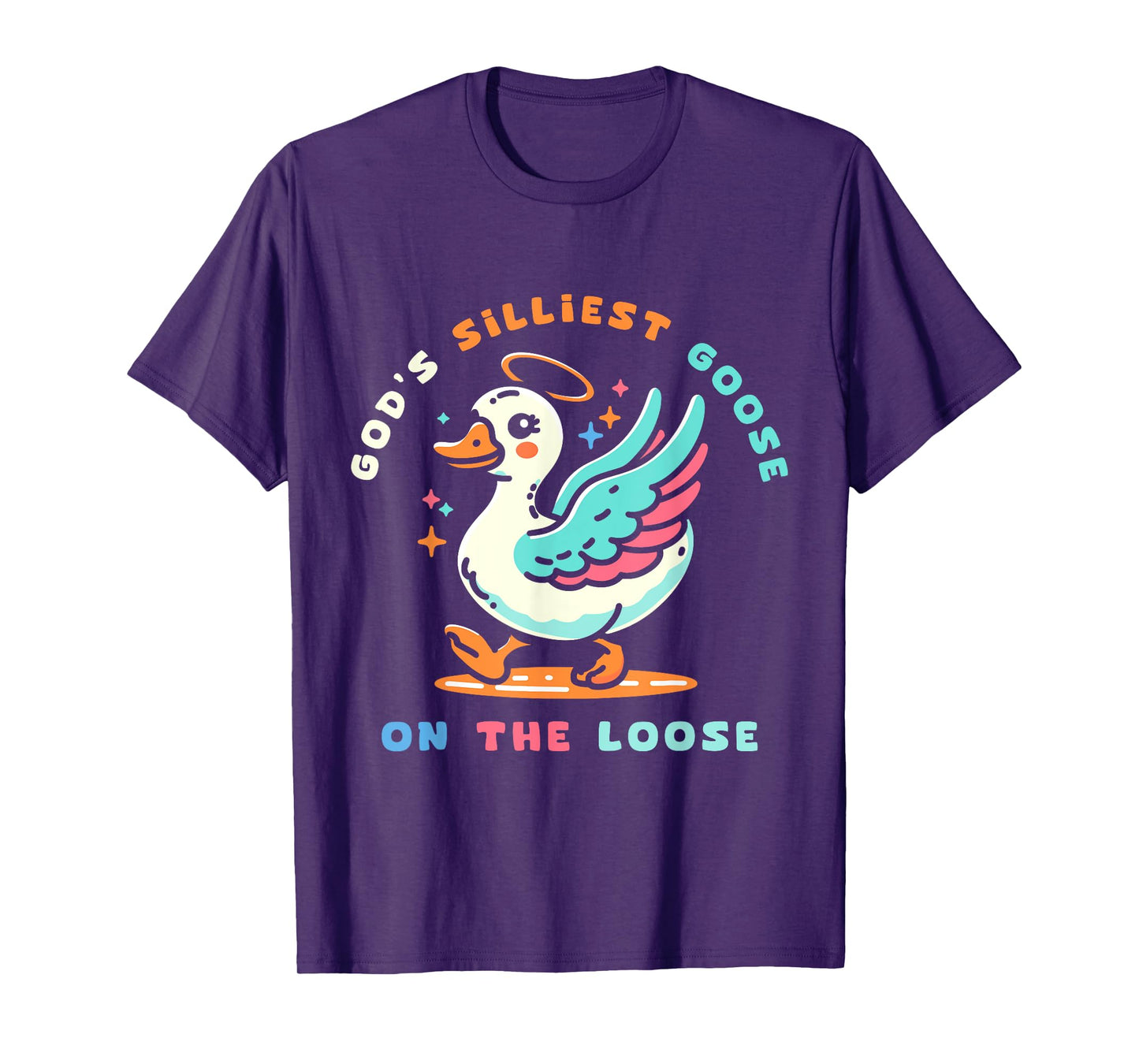 Gods Silliest Goose Costume for Kids Funny Gifts Silly Goose T-Shirt