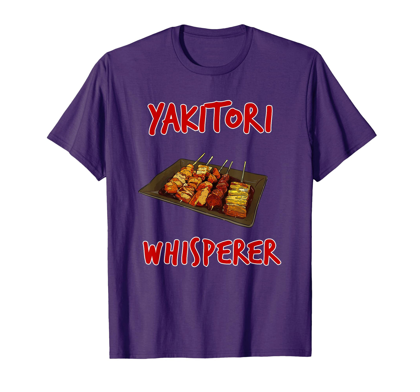 Funny Yakitori Design Chicken Skewers Japanese BBQ T-Shirt