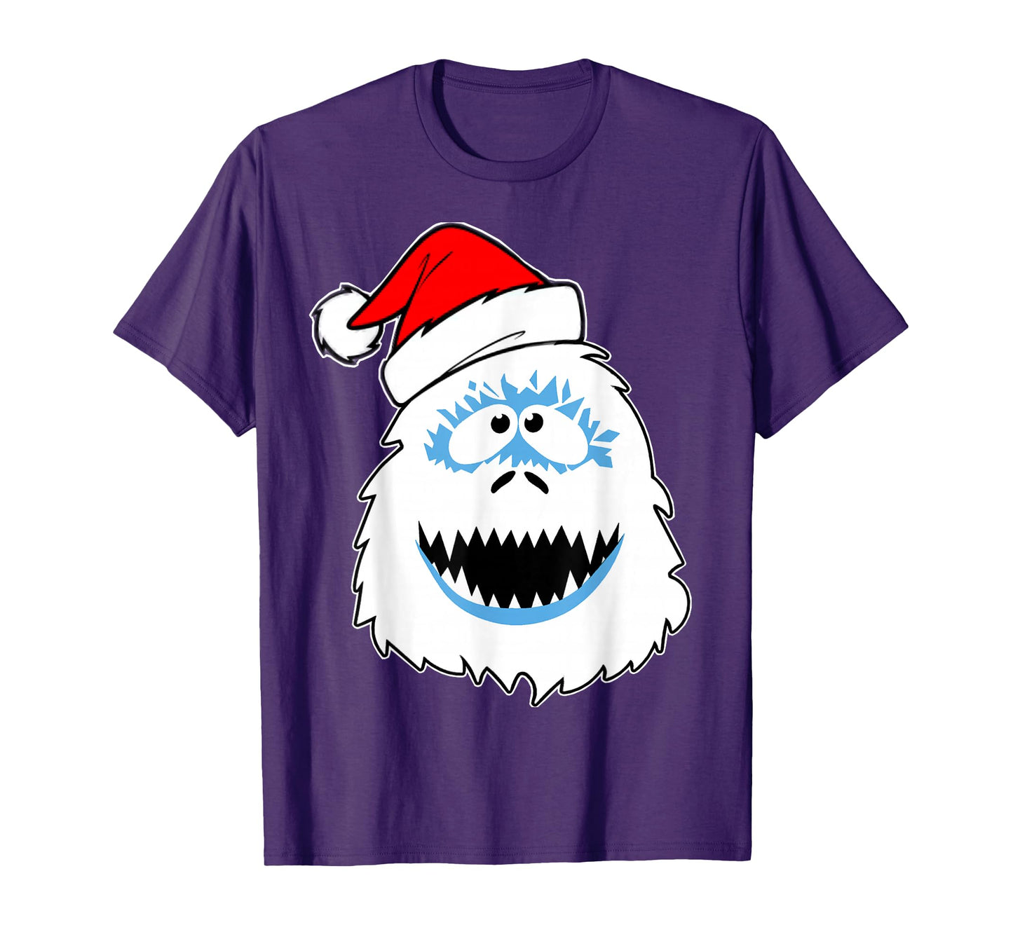 Funny Xmas Abominable Snowman Bigfoot Yeti Retro Christmas T-Shirt
