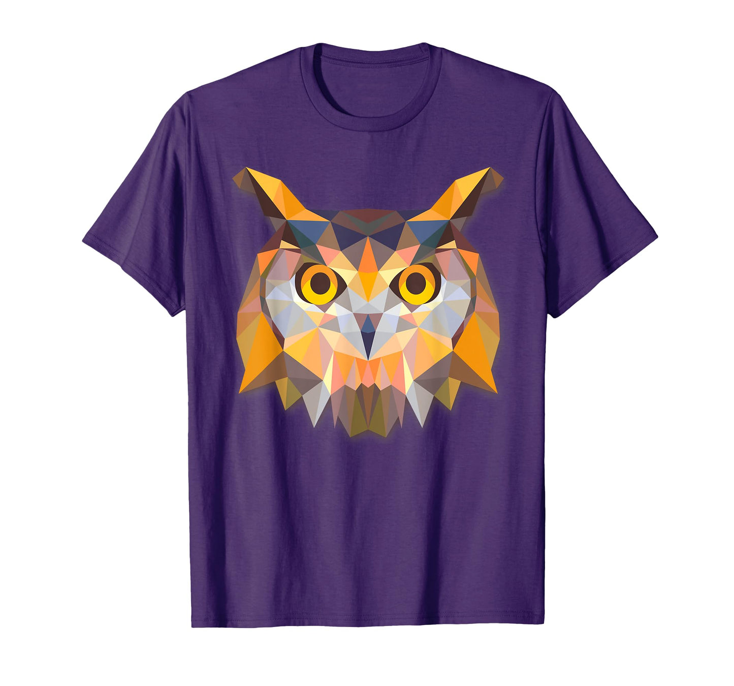 OWL HEAD Beautiful Snowy Owl Great Horned Owl Bird T-Shirt T-Shirt