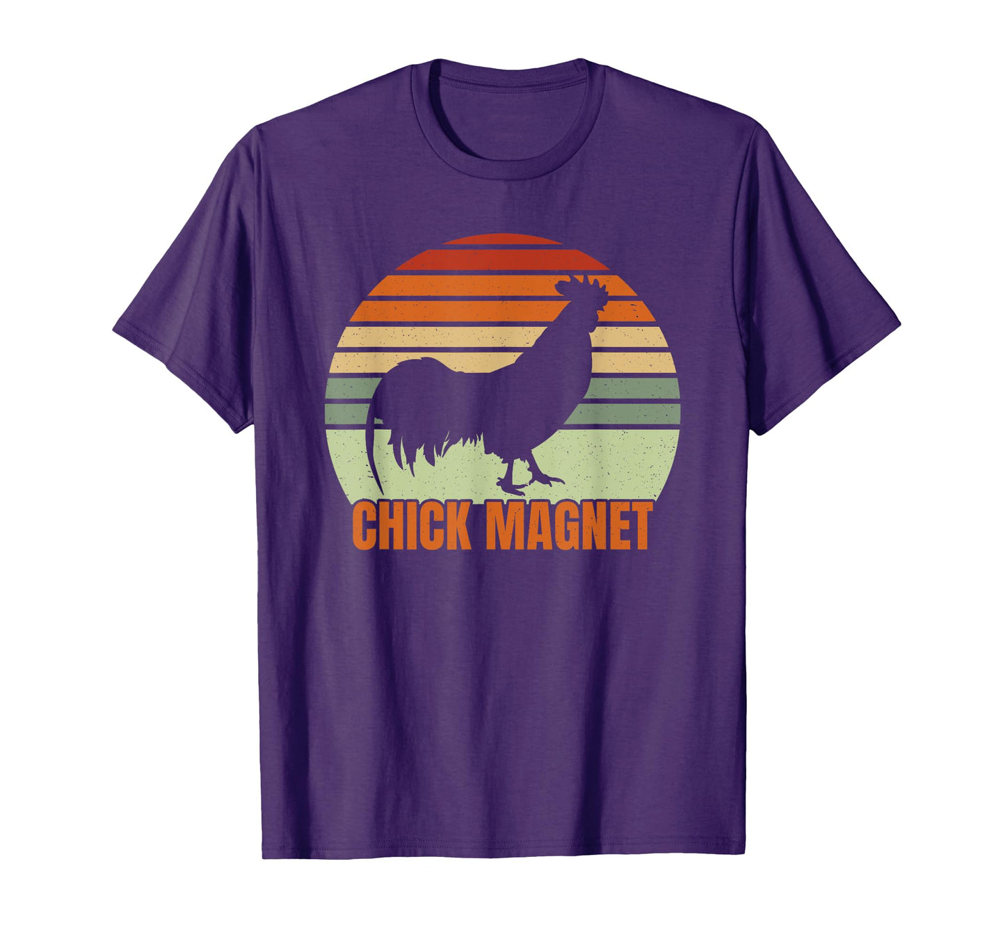 Funny Chicken Farmer Rooster Chick Magnet Backyard Chicken T-Shirt