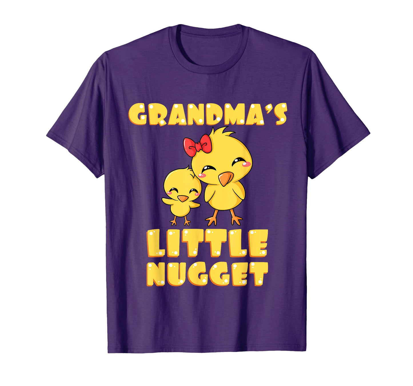 Grandma's Little Nugget Chicken Lover Grandma Mother's Day T-Shirt
