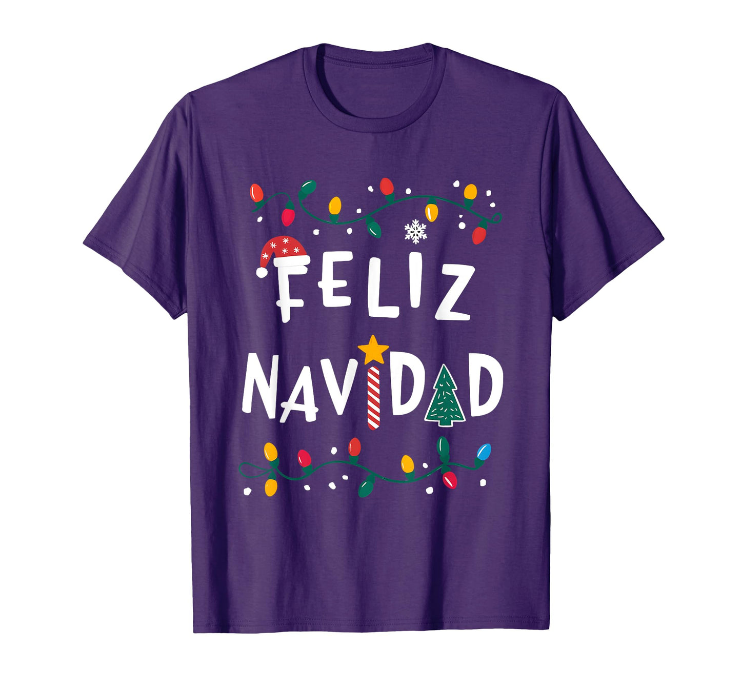 Feliz Navidad Shirt Funny Mexican Christmas in Spanish Xmas T-Shirt