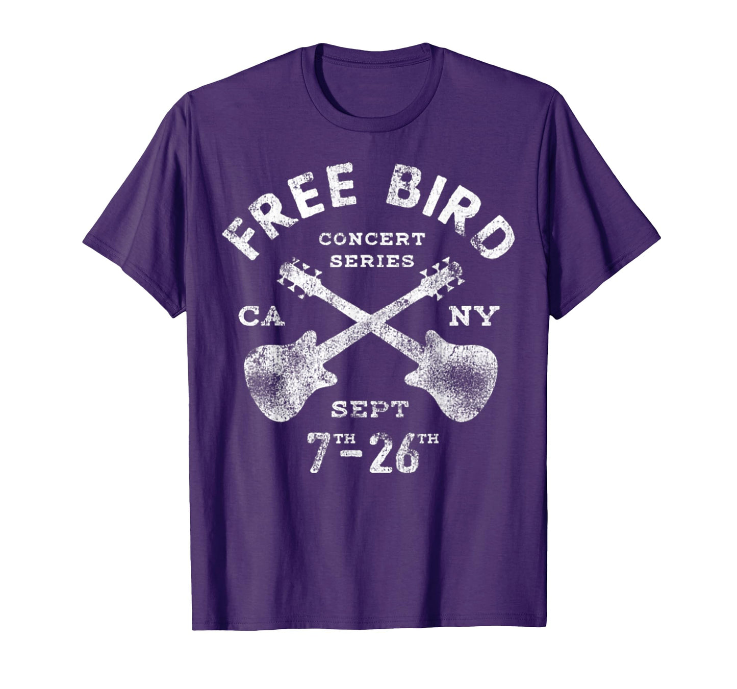 Free Bird Concert Series CA NY T-Shirt