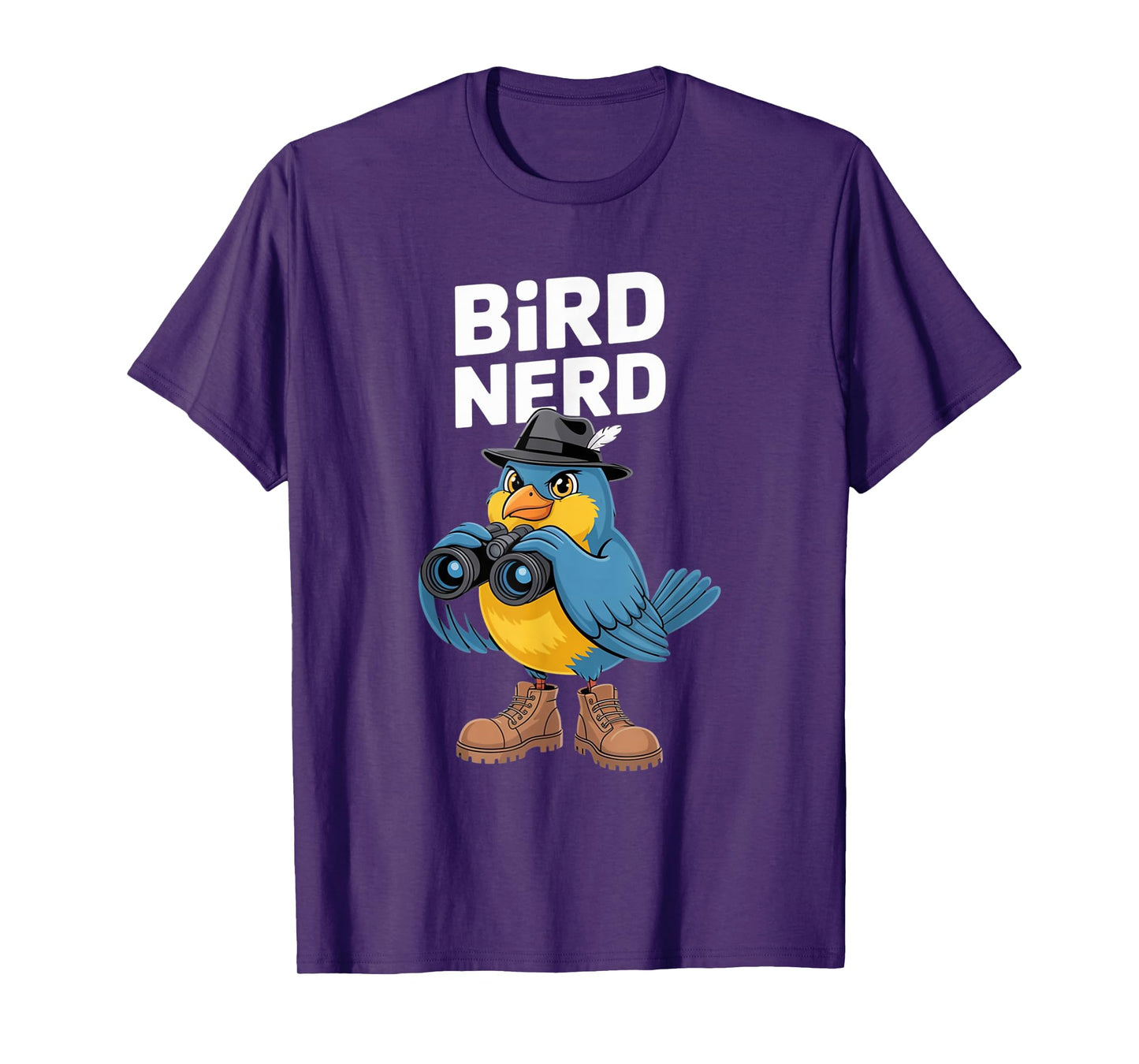 Bird Nerd Funny Bird Watching Birding Bird Lover Watcher T-Shirt