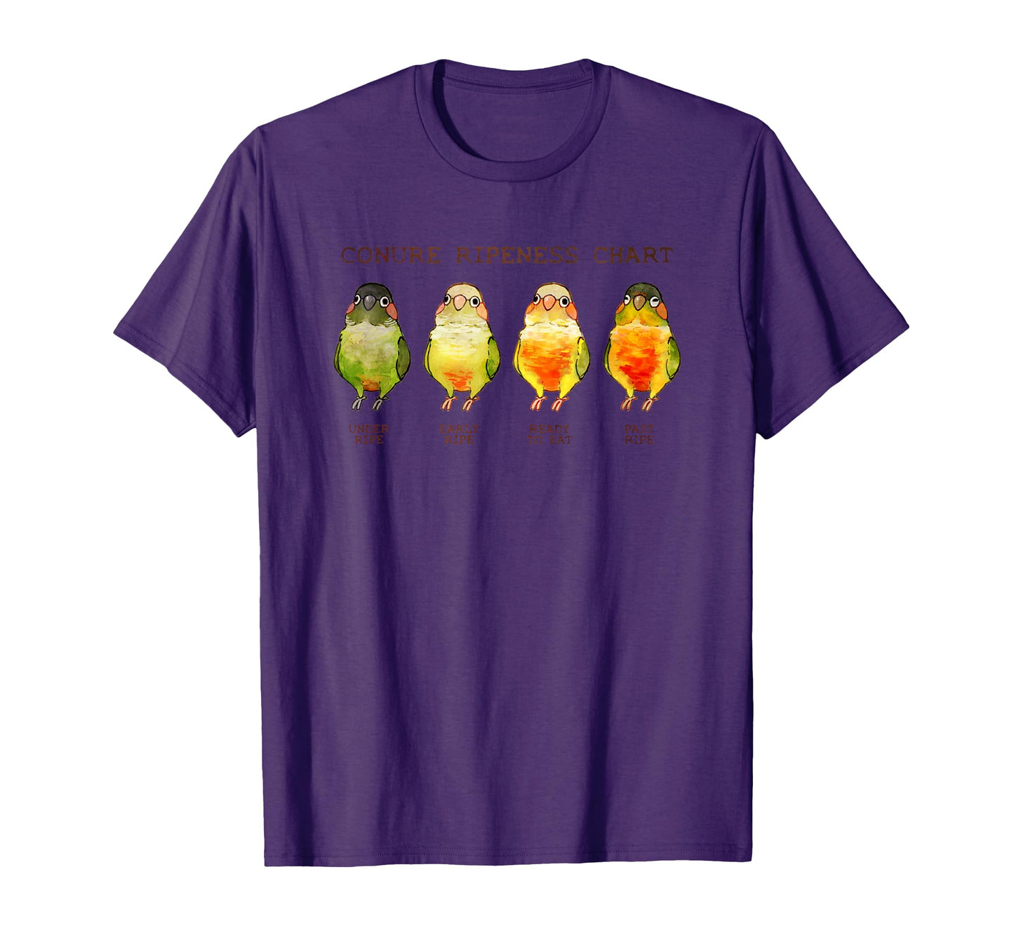 Conure Ripeness Chart T-Shirt